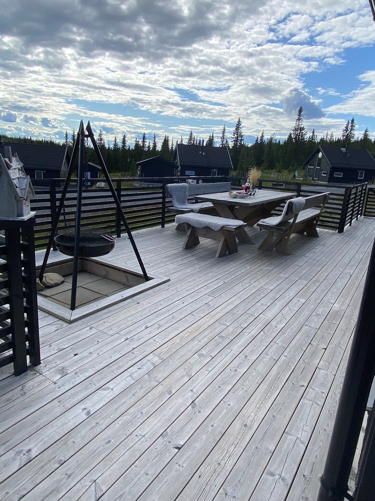 Selgers private bilde fra terrassen. Galleribilde