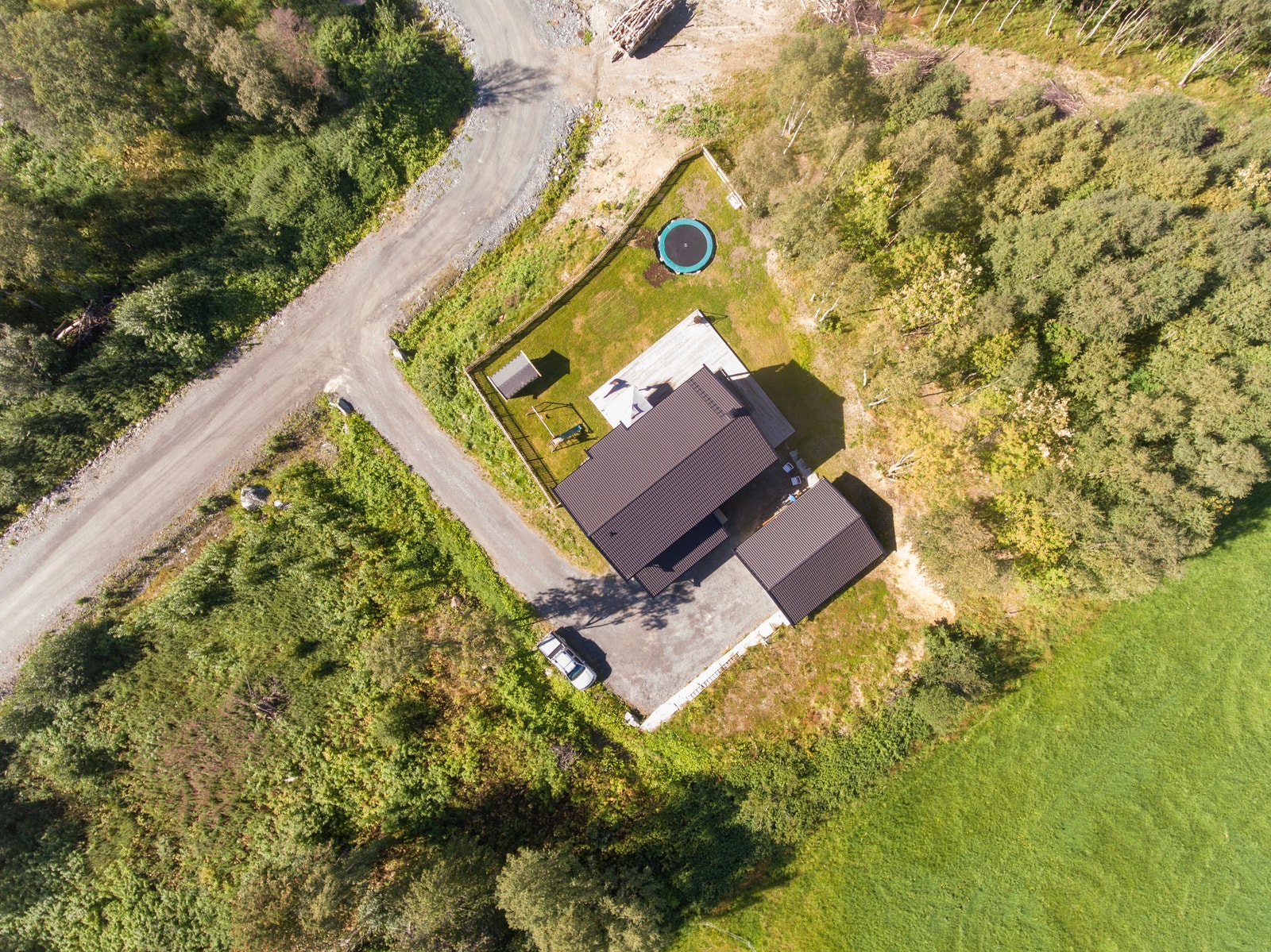 Tomtene i Vognill boligtomteområde er på mellom 1000 og 1200 kvm. Galleribilde