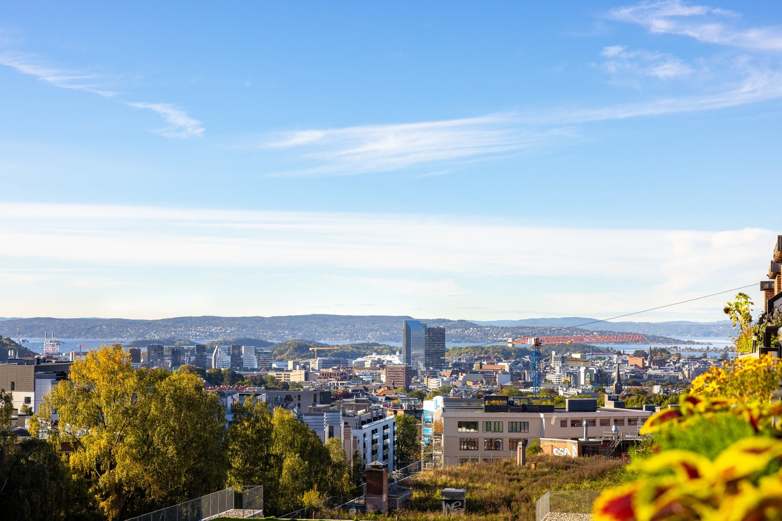 Her er det bare å strekke øynene og nyte beliggenheten Galleribilde