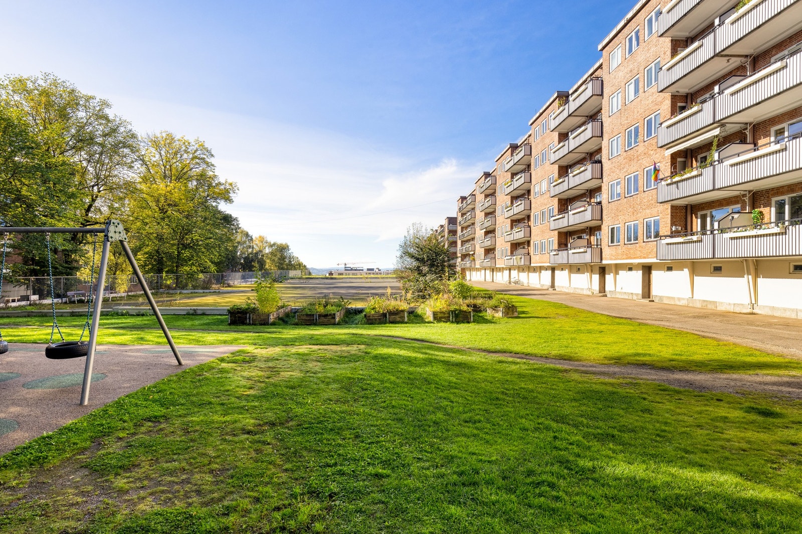 Flotte utearealer og mye luft, samtidig som du bare er en kort spasertur unna bykjernen på Grünerløkka Galleribilde