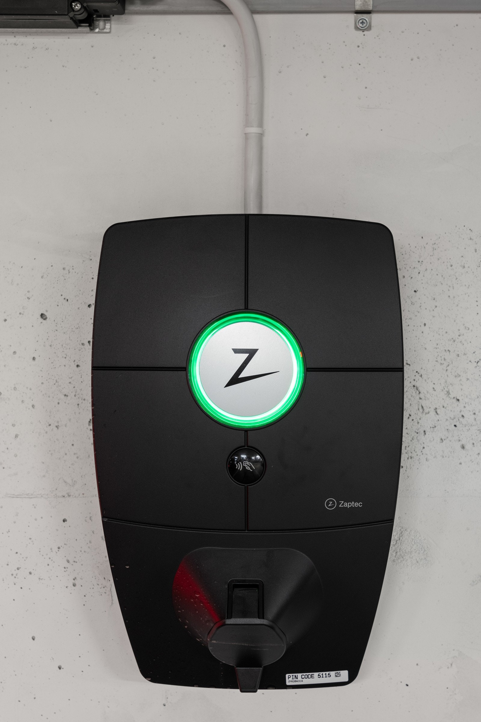 Det er installert ZAPTEC-lader på plassen. Galleribilde