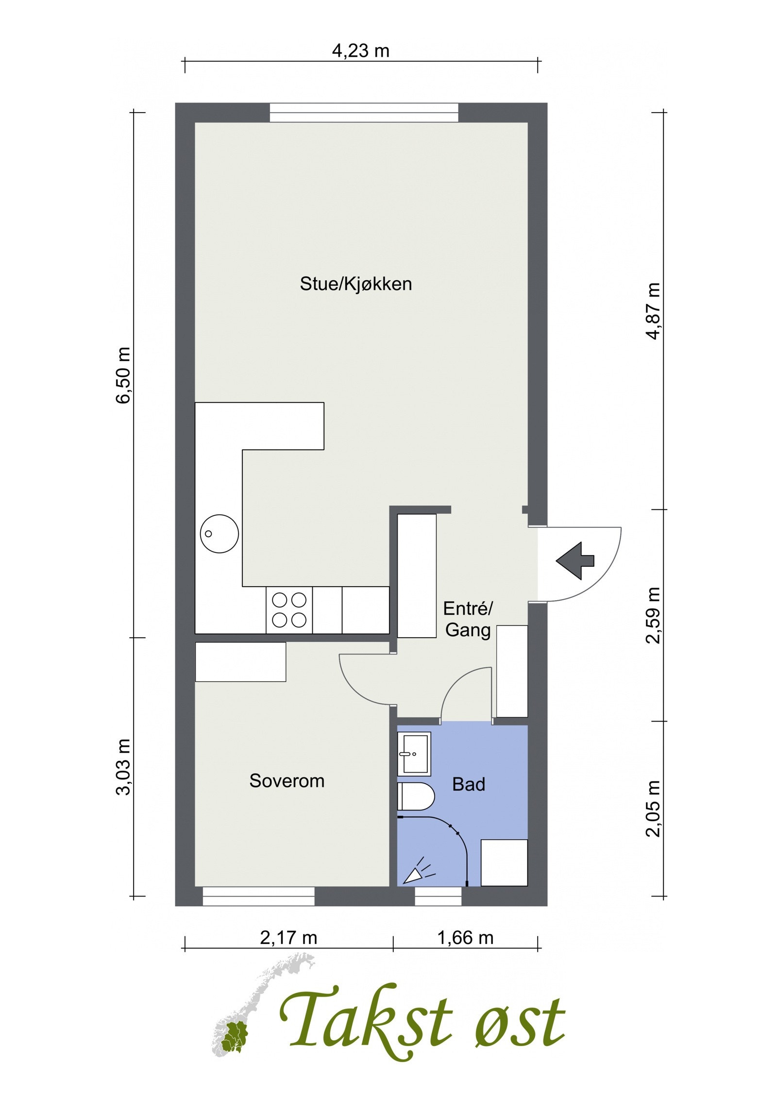 Plantegning. Galleribilde