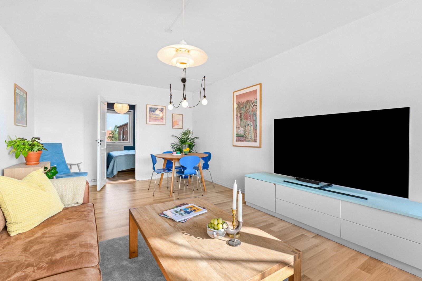 Veggflatene ble malt i 2022 Galleribilde