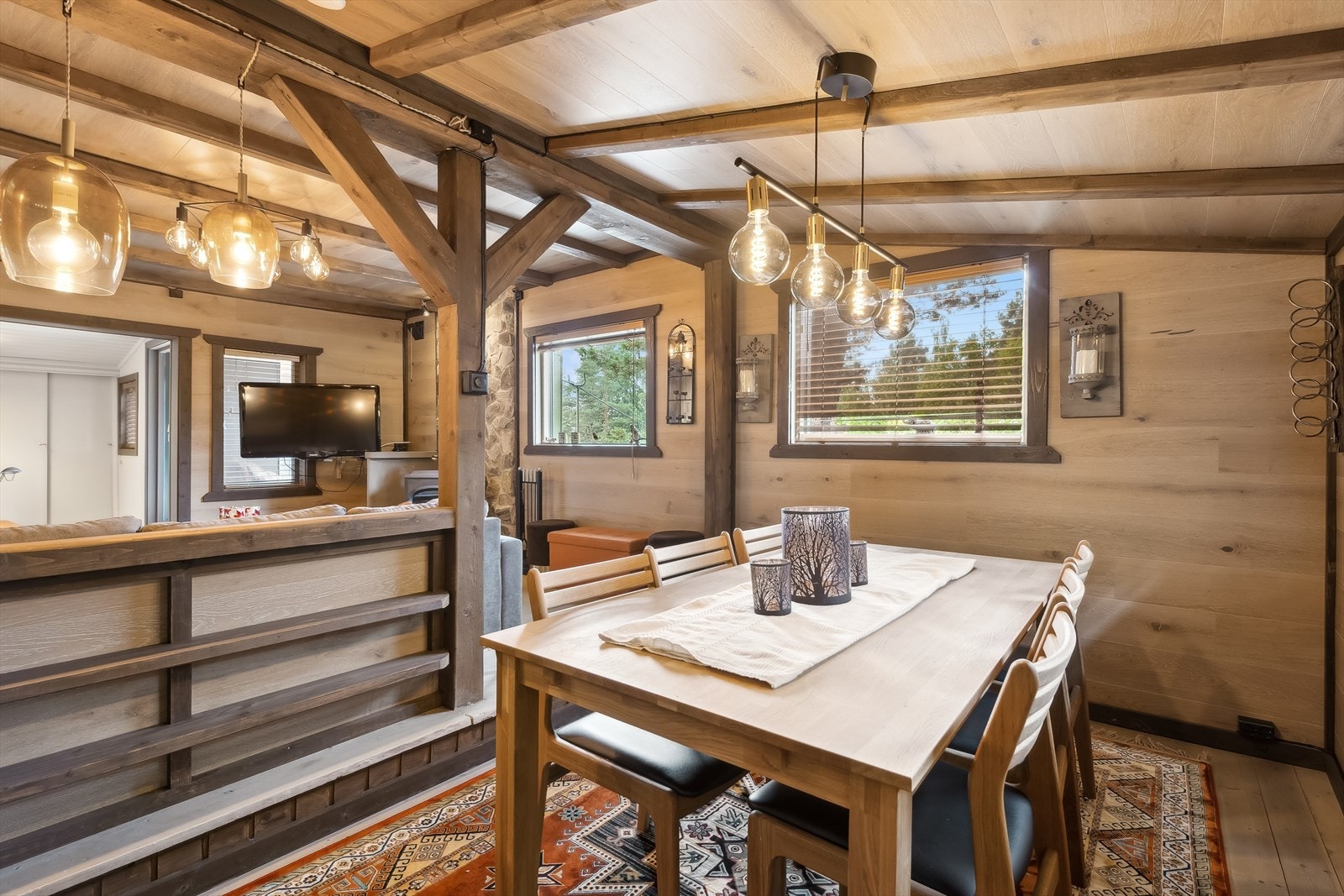 Her er det rom for å samle familien til hyggelige måltider. Galleribilde