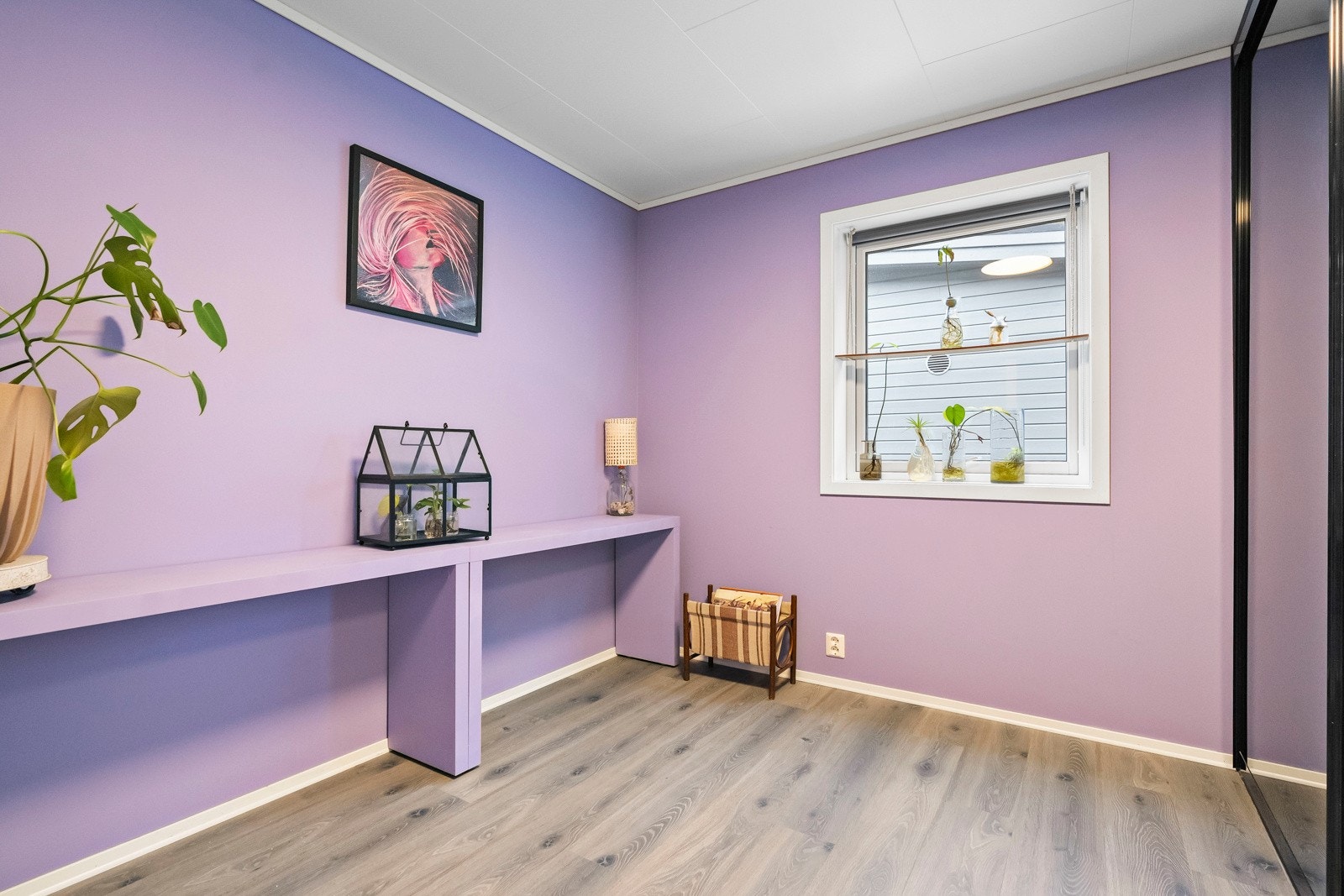 Soverom nr.2 - også dette med skyvedørsgarderobe Galleribilde