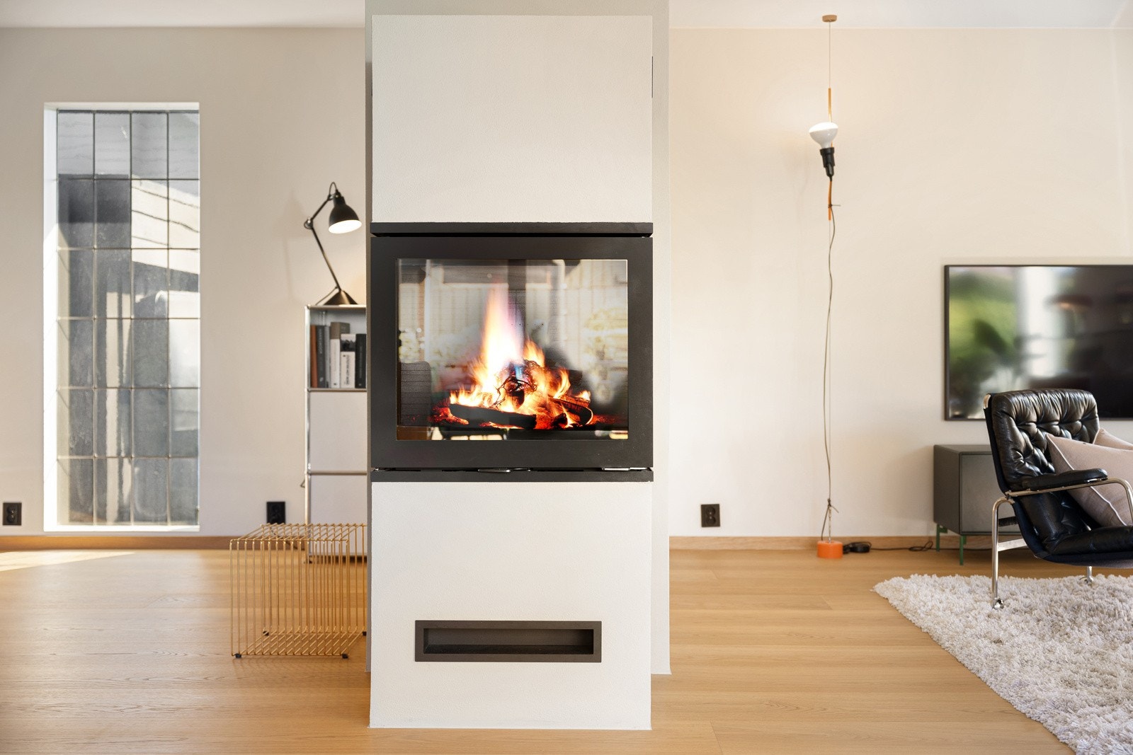 Peisovnen fra Rais blir et naturlig blikkfang og sørger for lun stemning på kjølige dager. Galleribilde