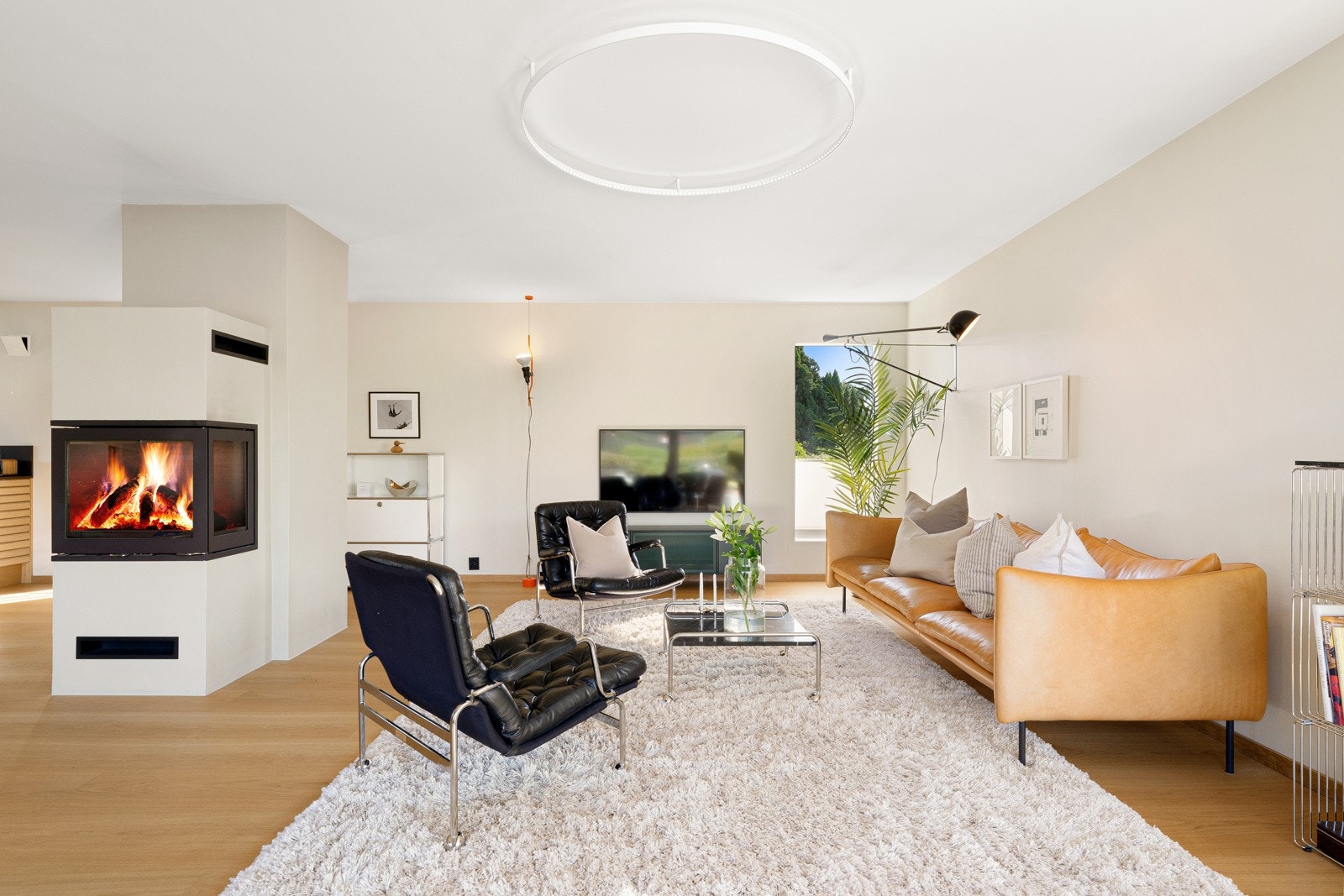 Selv om løsningen er åpen, får man allikevel en fin rominndeling i soner. Galleribilde