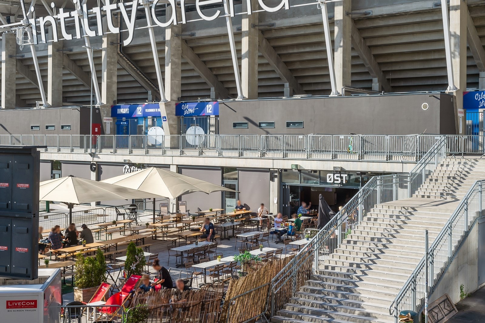 Kort vei til Intility Arena med en hel rekke av arrangement hvert år Galleribilde
