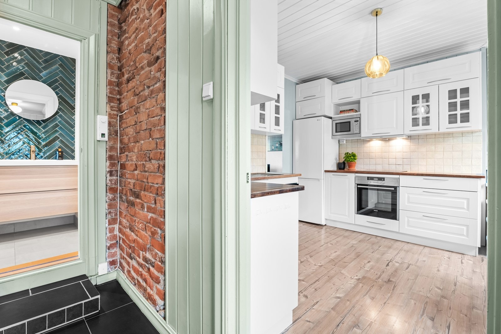 Velkommen til denne flotte leiligheten i Grønvoll Hageby! Galleribilde