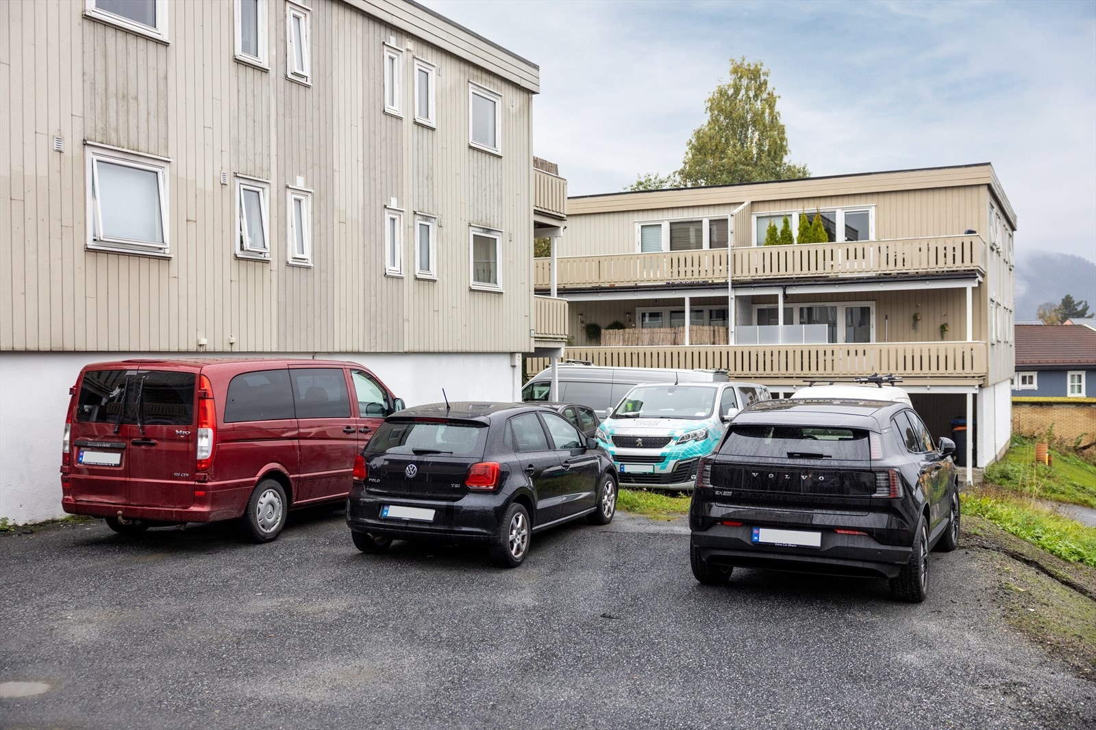 Det medfølger en parkeringsplass. Galleribilde
