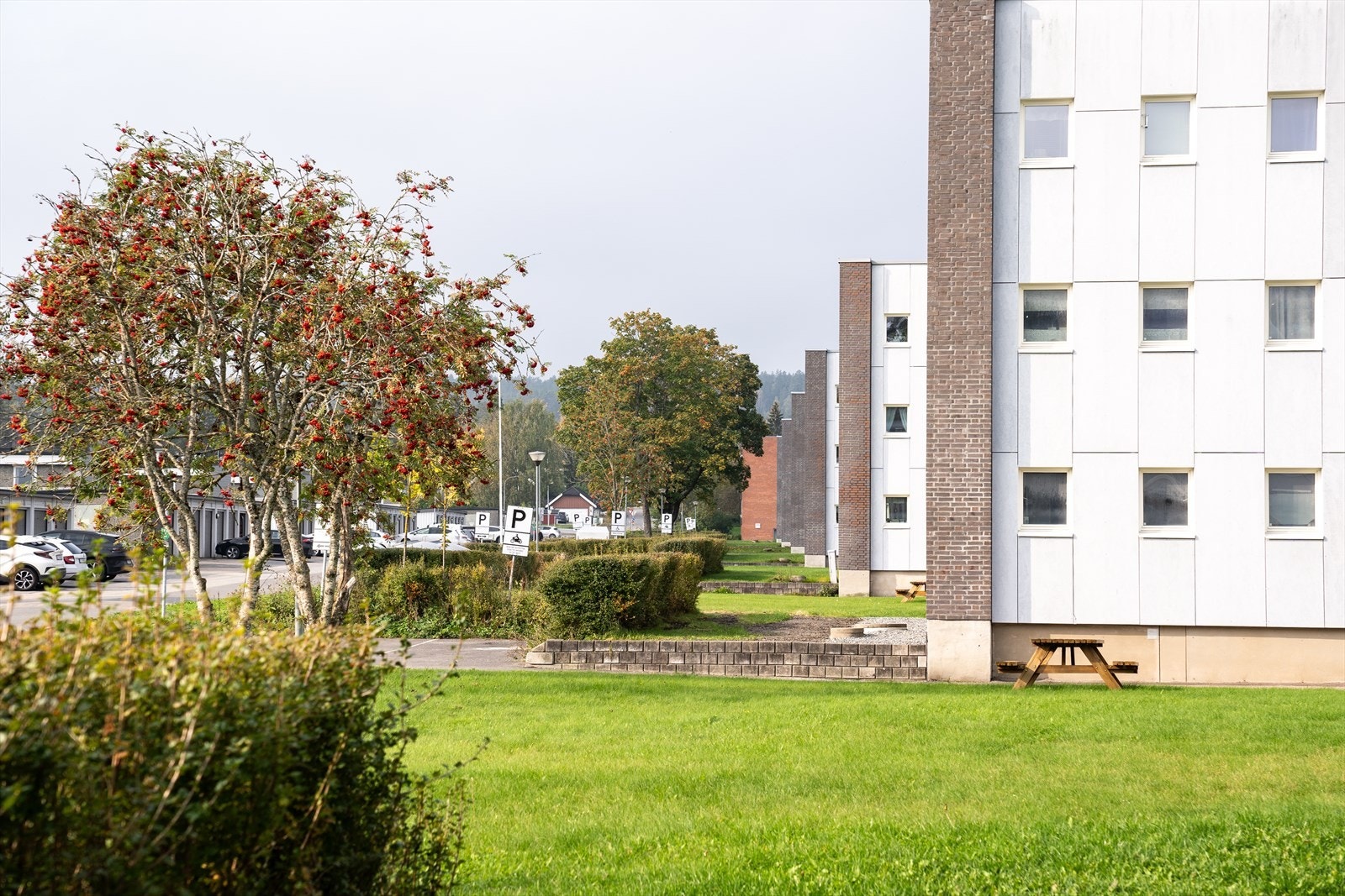 Det er kort vei til flotte turområder. På Skedsmokorset ligger Skedsmo senter og flere forretnings- og servicetilbud. Det tar ca. 12 min til Lillestrøm sentrum. Galleribilde