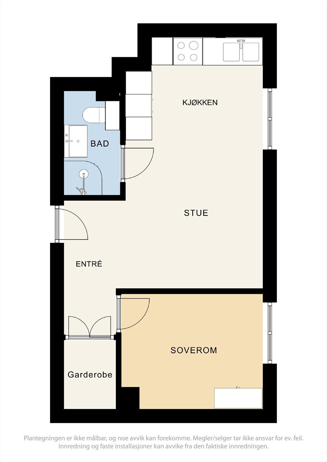 Plantegning. Galleribilde