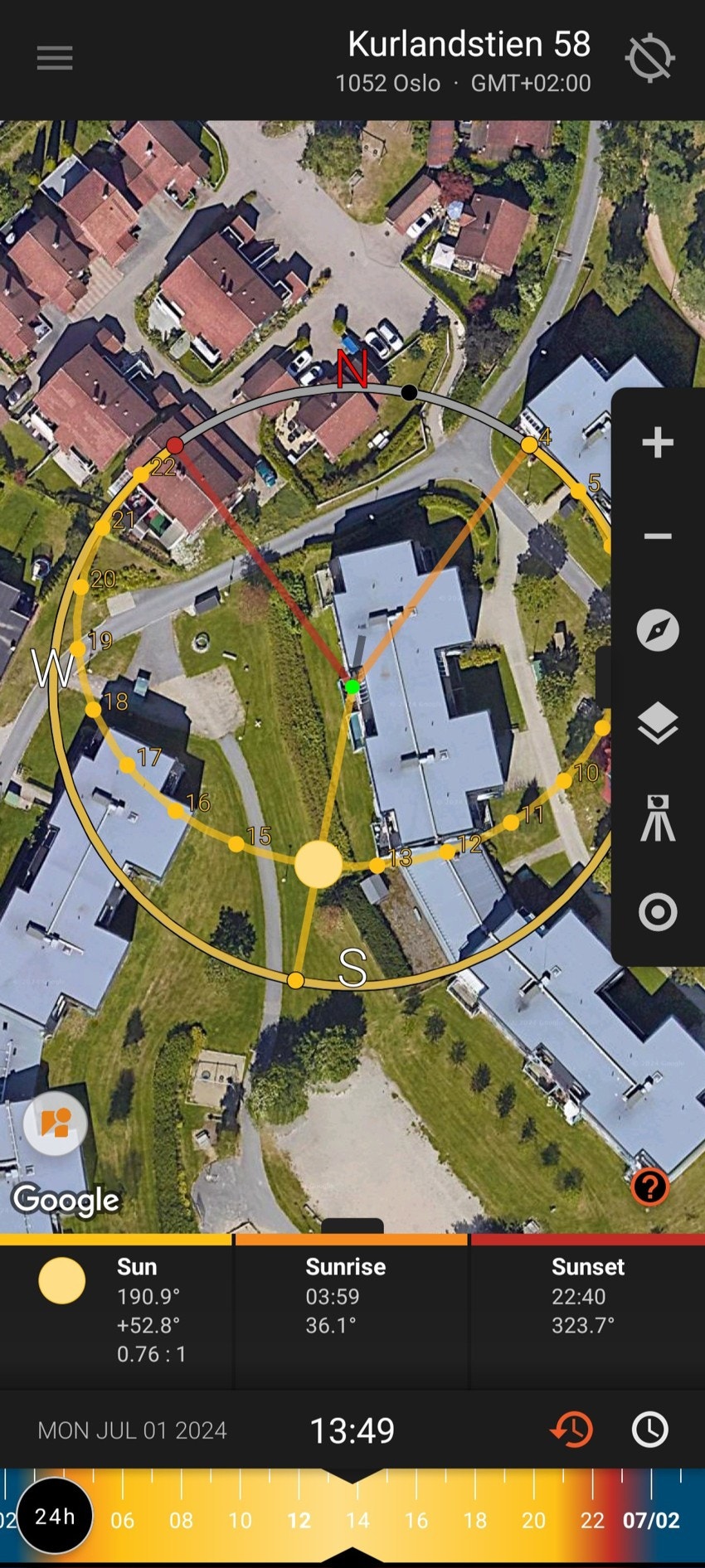 Leiligheten har en ypperlig beliggenhet med gode lys- og solforhold. Galleribilde