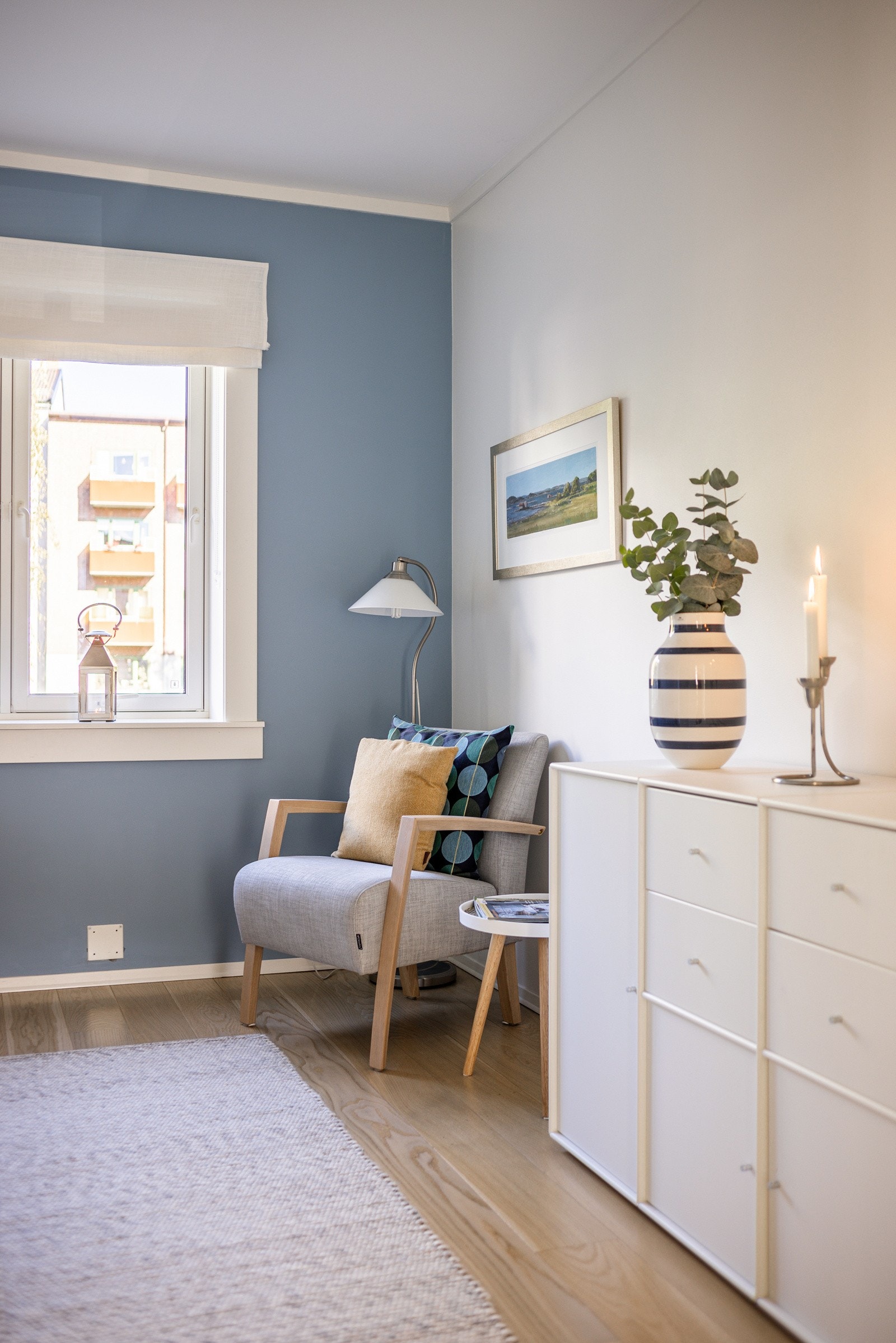 Også dette soverommet vender mot rolig bakgård. Galleribilde