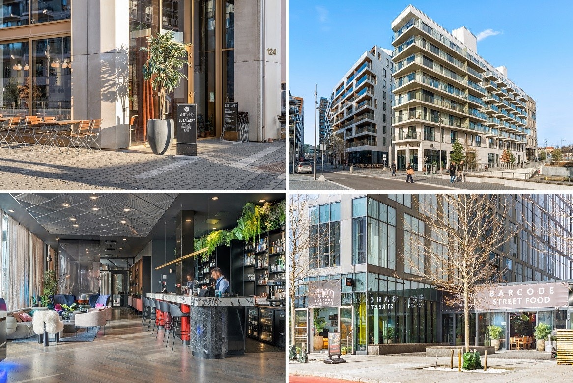 Stort utvalg av restauranter, barer og kaféer i nærområdet. Galleribilde