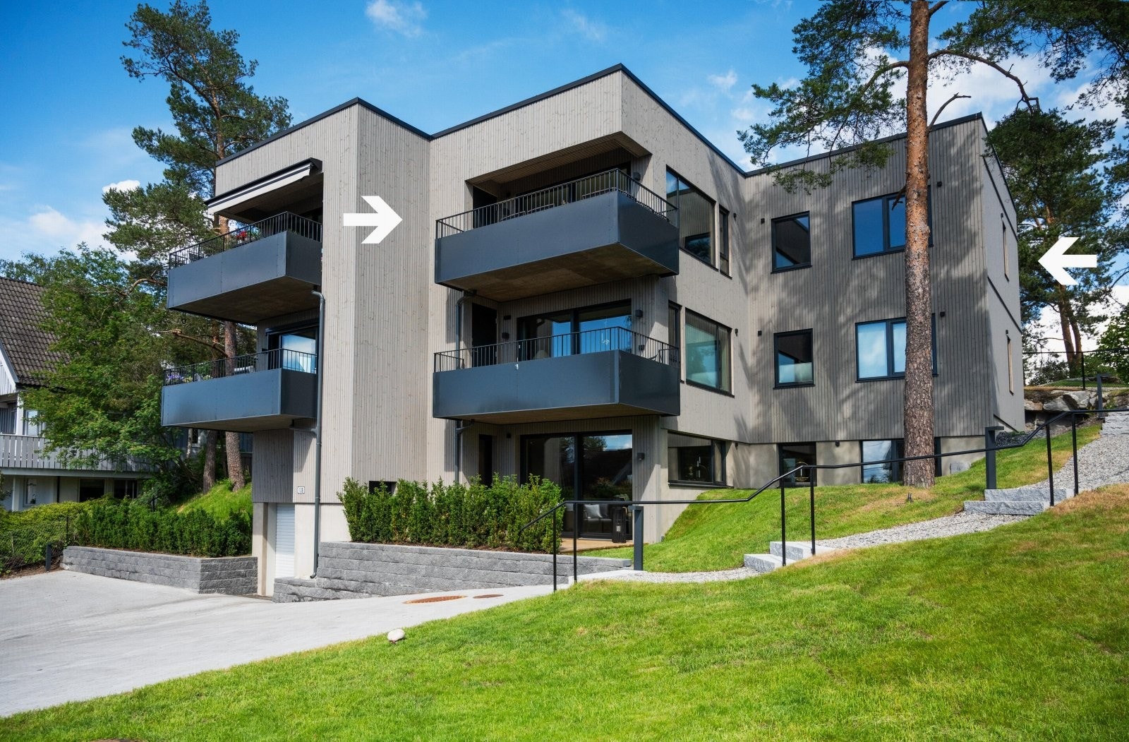 Sameiet består av kun seks leiligheter Galleribilde