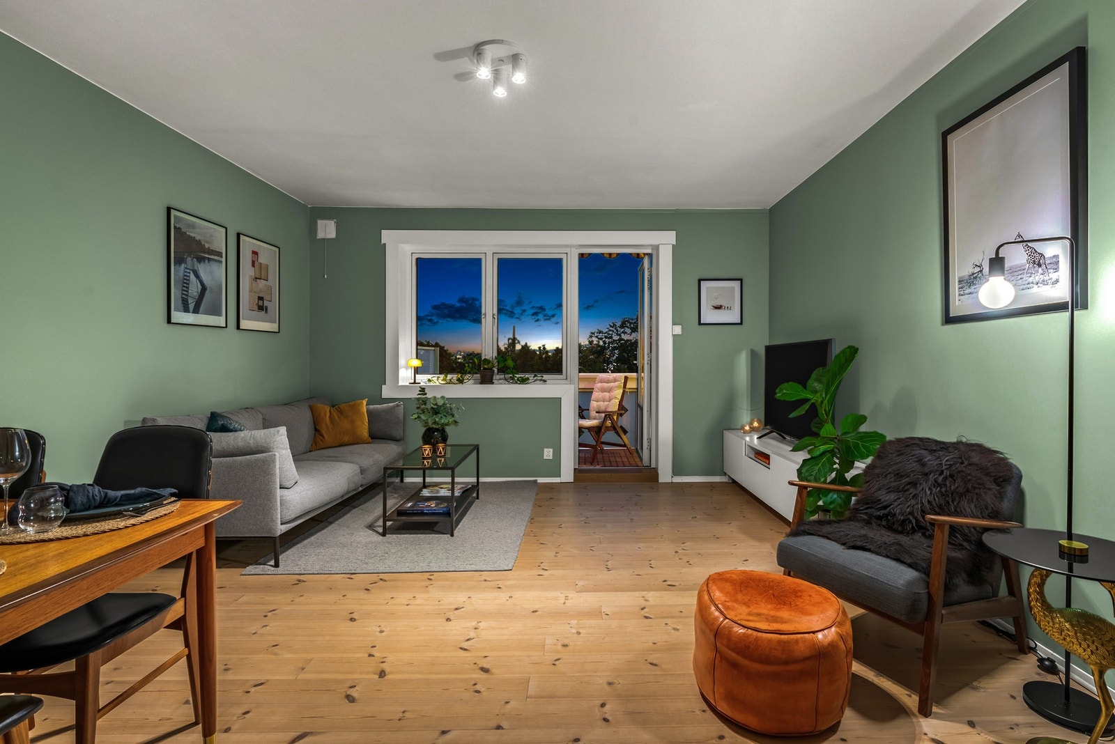 Innbydende 2-roms toppleilighet Galleribilde