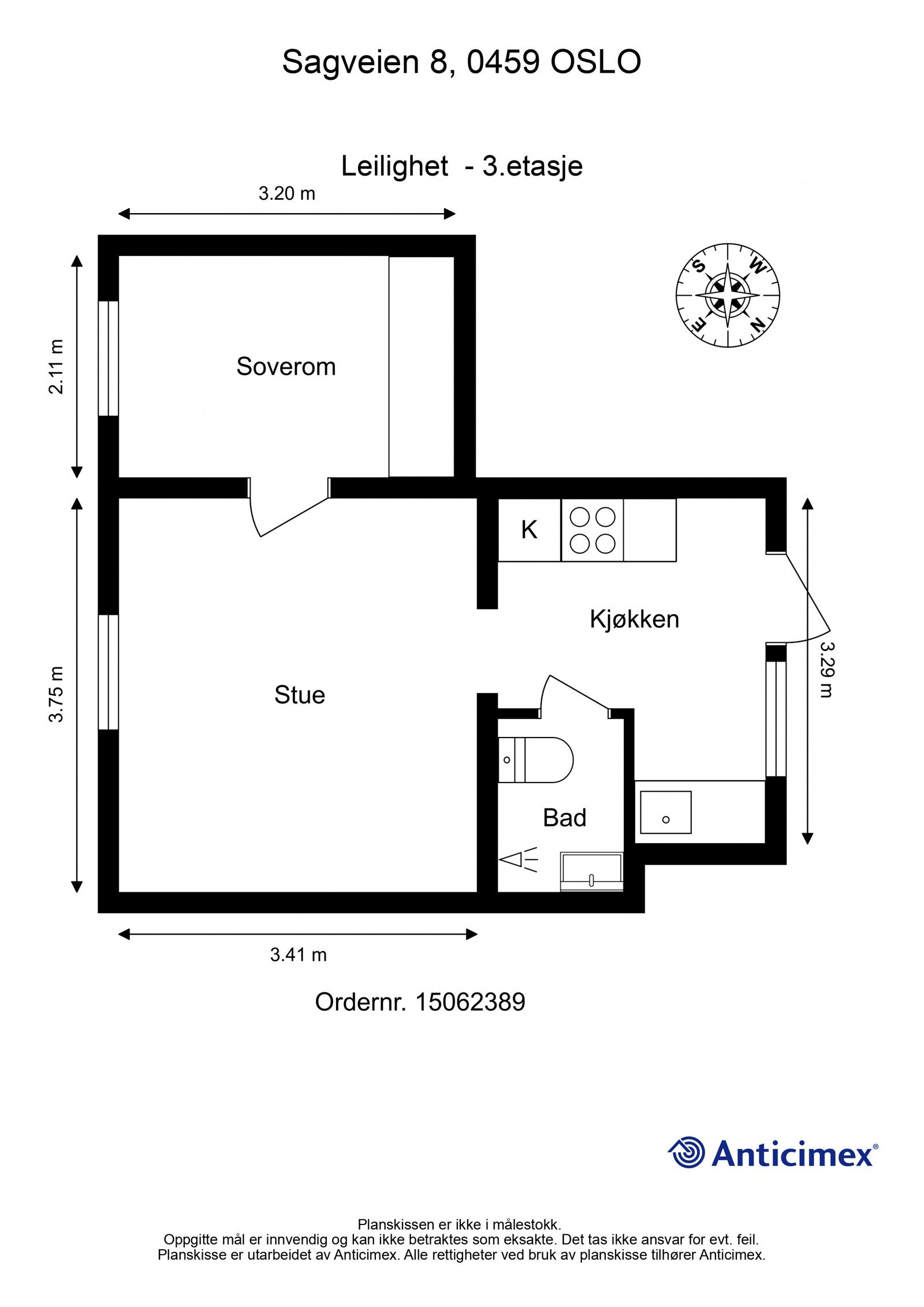 Planskisse. Galleribilde