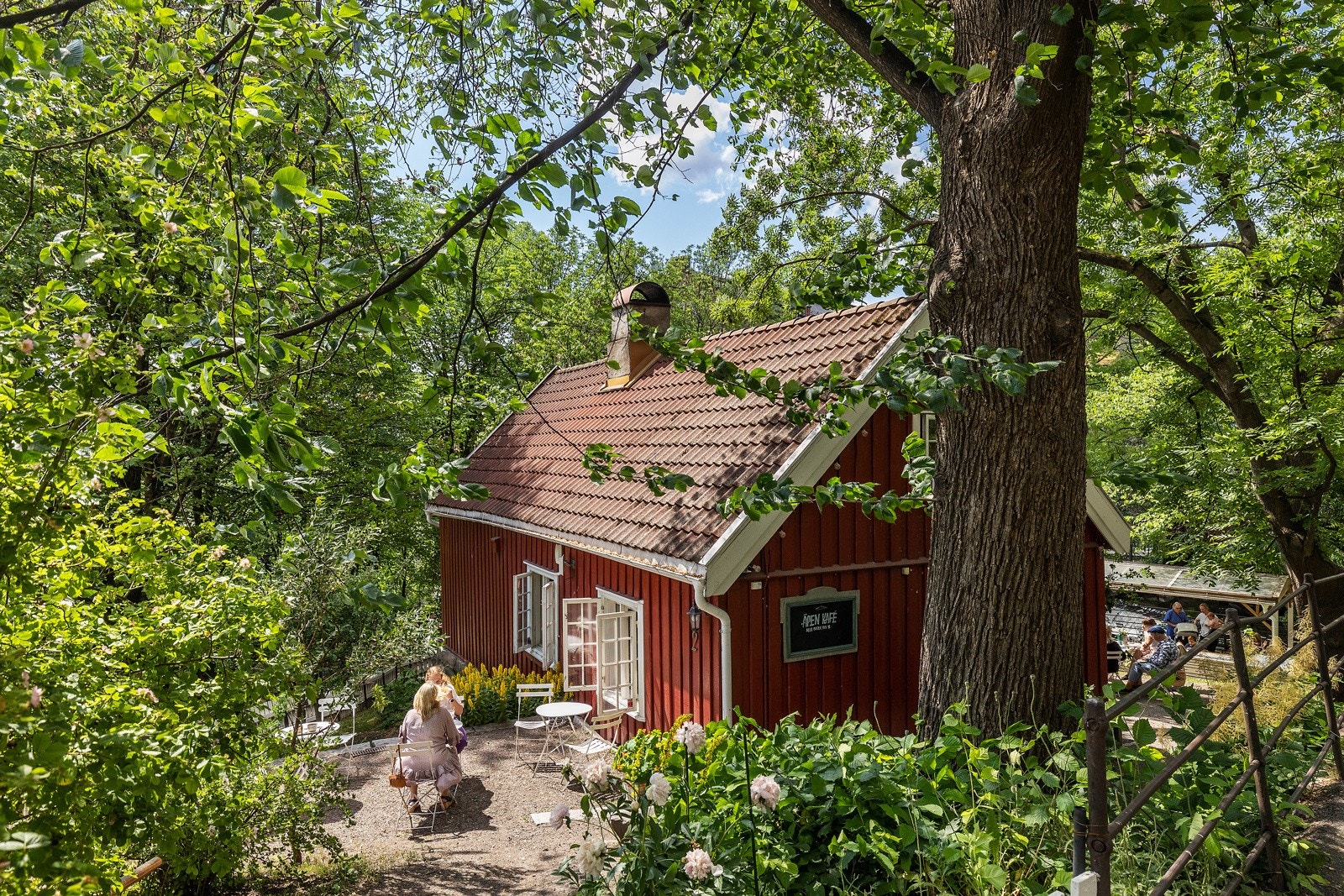 Gode turmuligheter, og flotte cafeer i idylliske omgivelser. Galleribilde