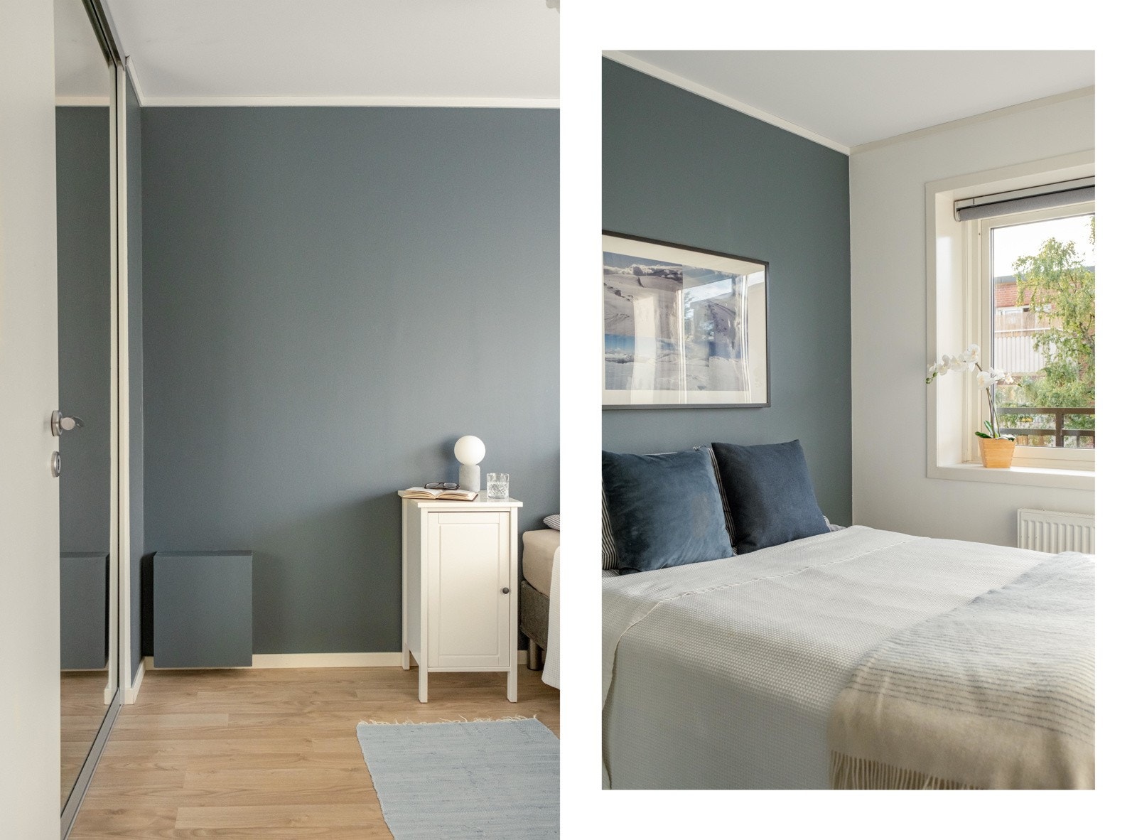 Rommet har også plass til skrivebord og stol. Galleribilde