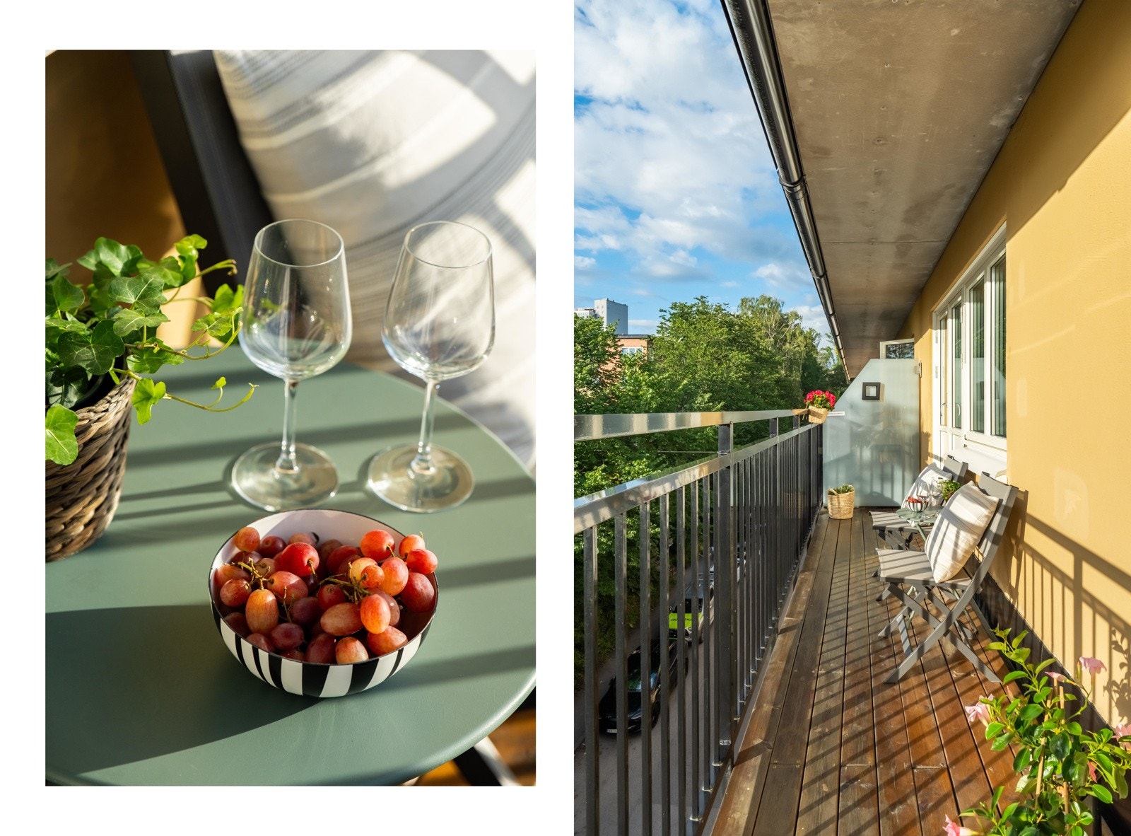 Balkongdør og vinduer er forresten fra 2014. Galleribilde