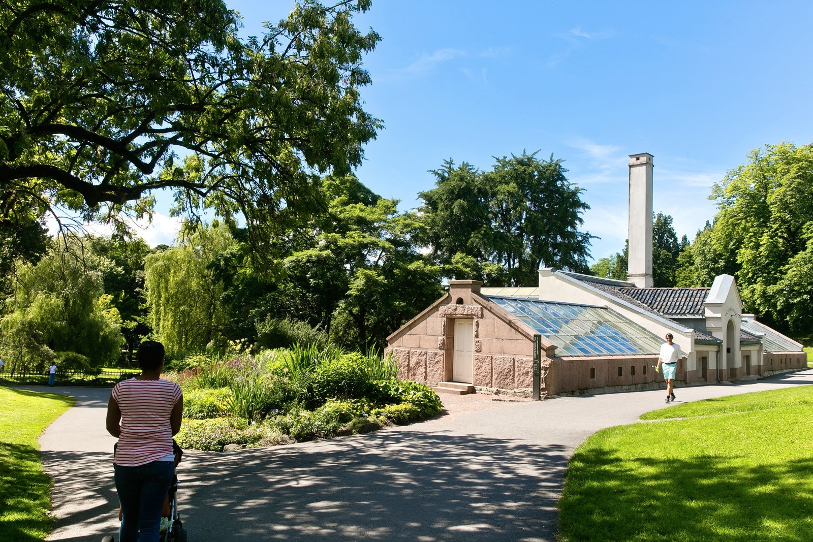Ta Botanisk hage som et eksempel. Tenk hvor deilig det må være å bo med dette som en av dine nærmeste naboer? Galleribilde