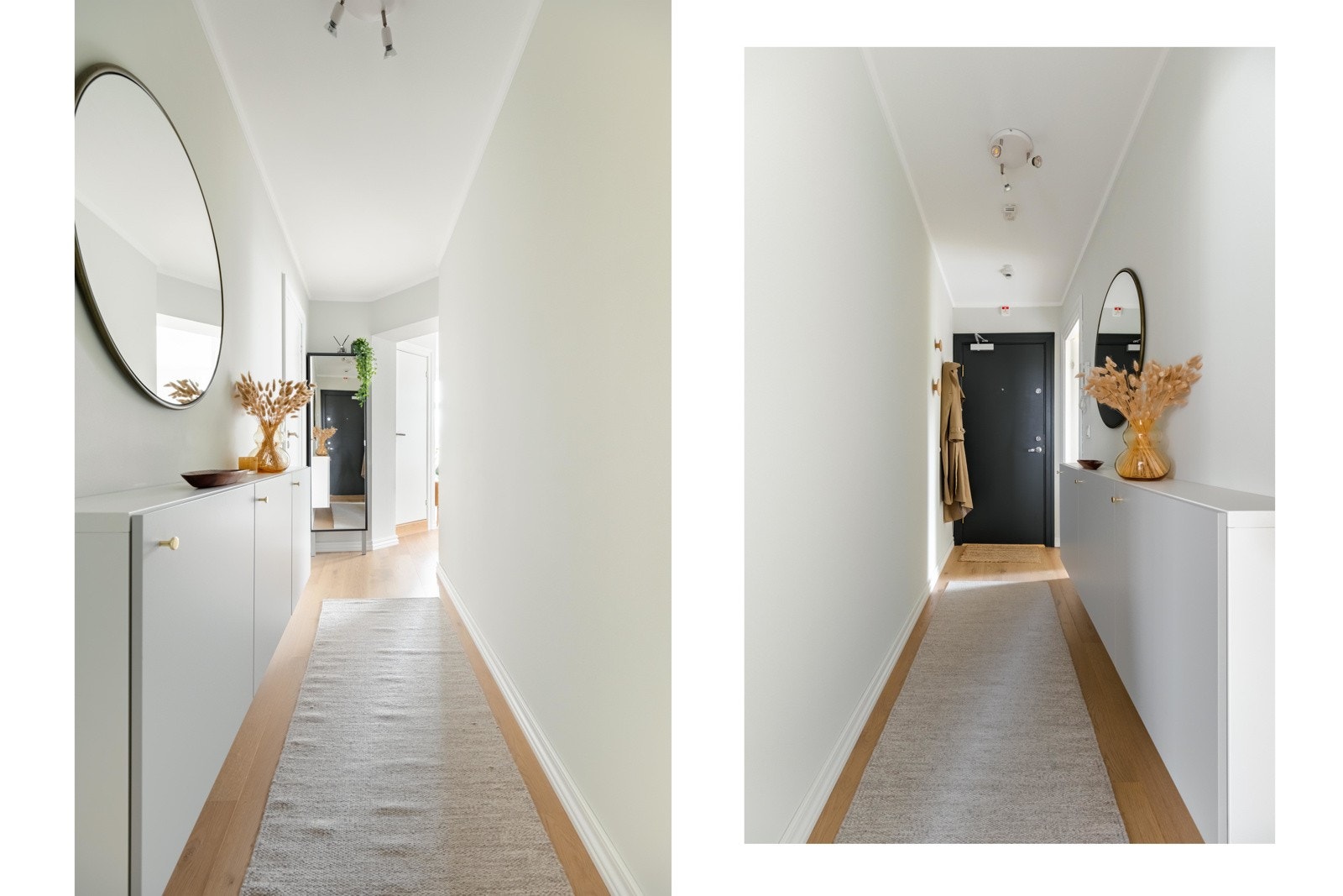 Apropos - Entreen er romslig, og du har plass til oppheng for ytterjakker og lagring av sko i skoskap. I tillegg disponerer leiligheten en kjellerbod på ca. 5 kvm gulvareal. Galleribilde