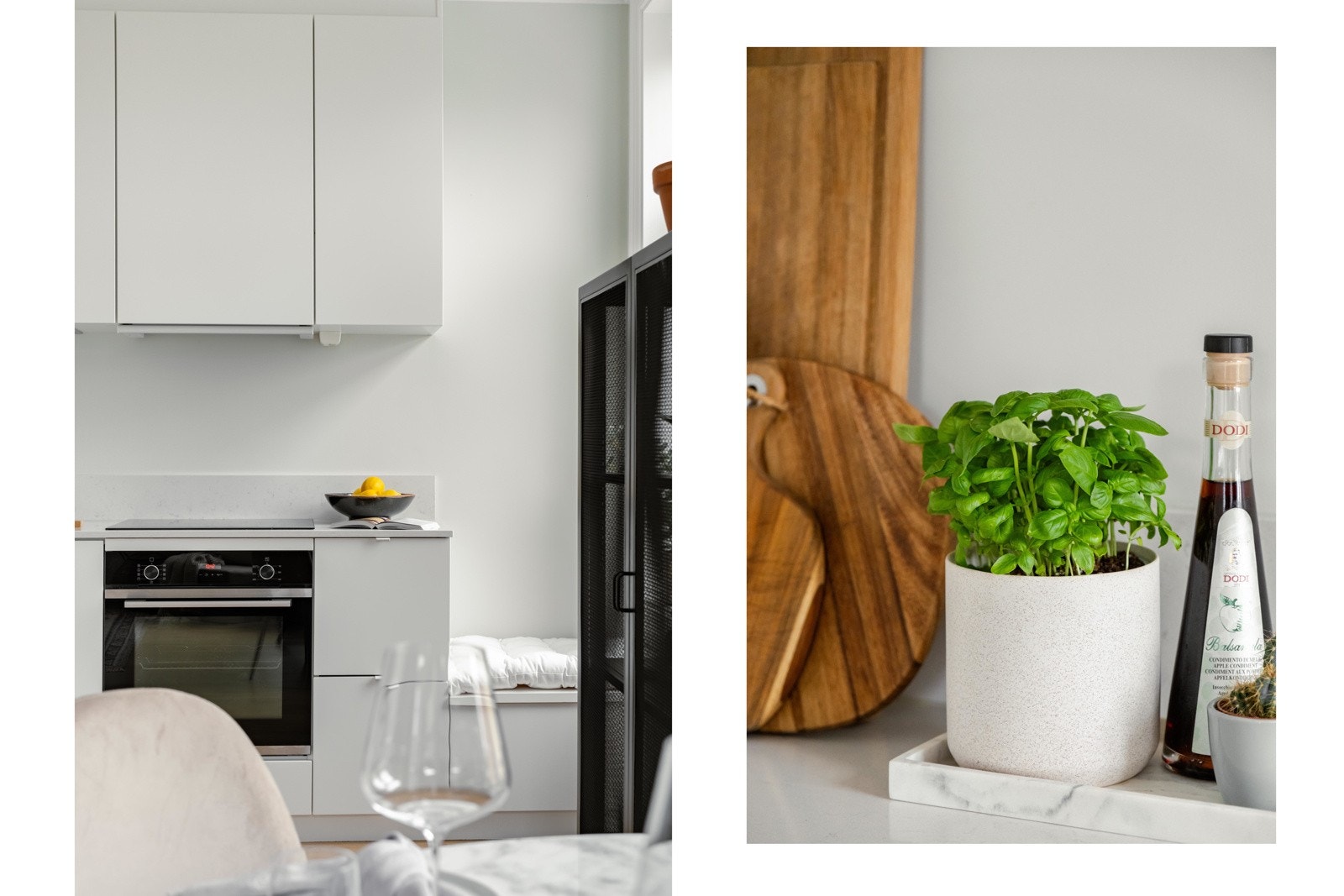 Innredningen fra KVIK består av slette, matte fronter i en tidløs utførelse. Galleribilde