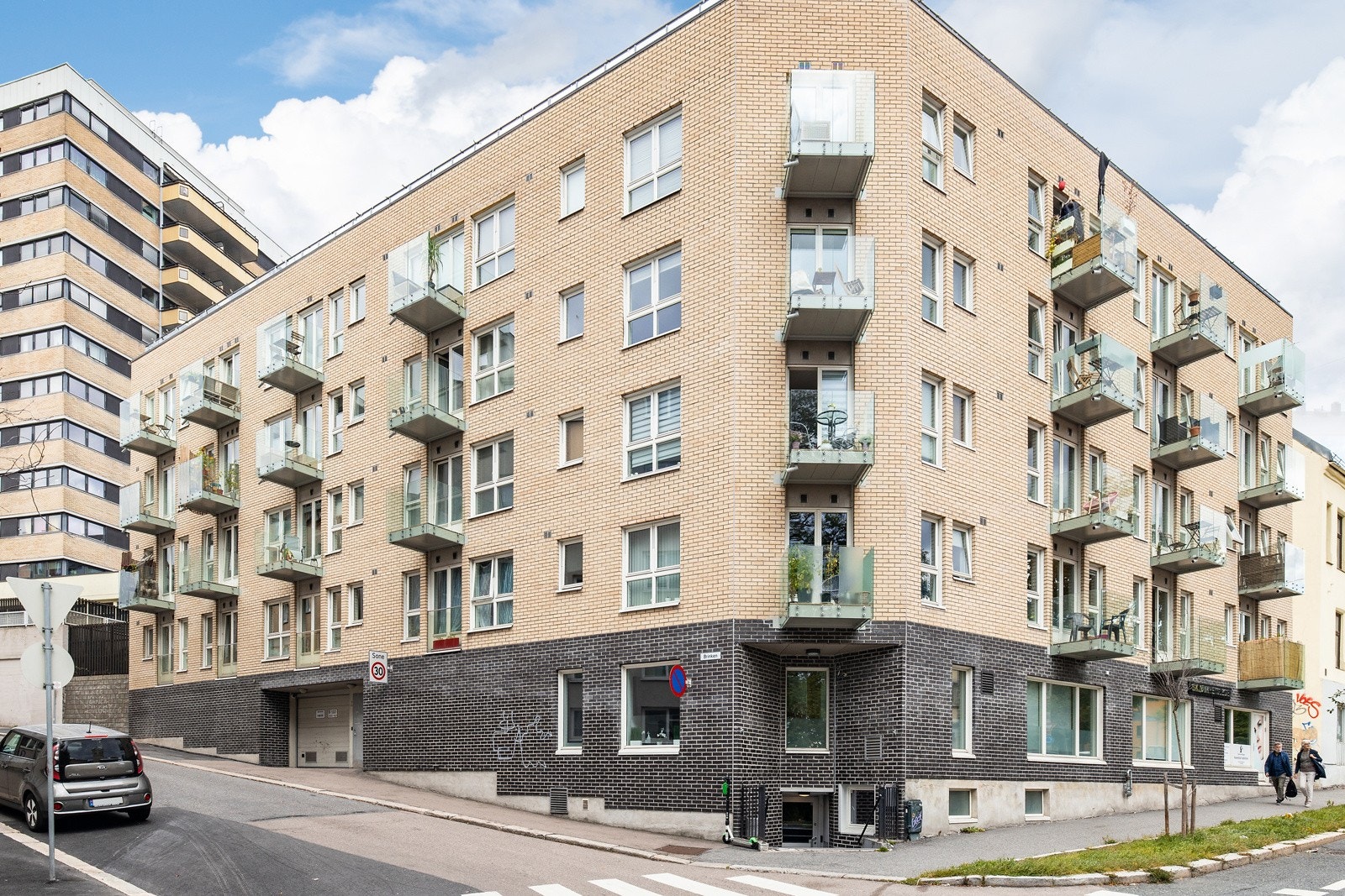 Fasade - Bygget er fra 2008. Galleribilde