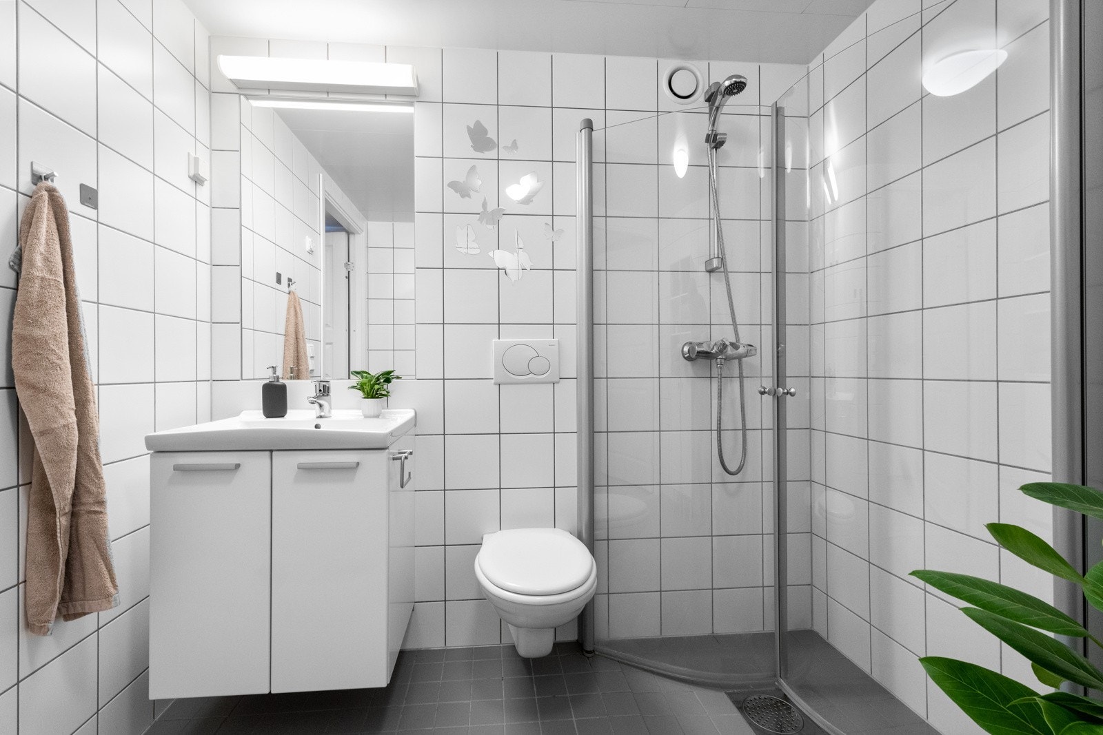Badet fremstår som delikat og er godt vedlikeholdt. Galleribilde