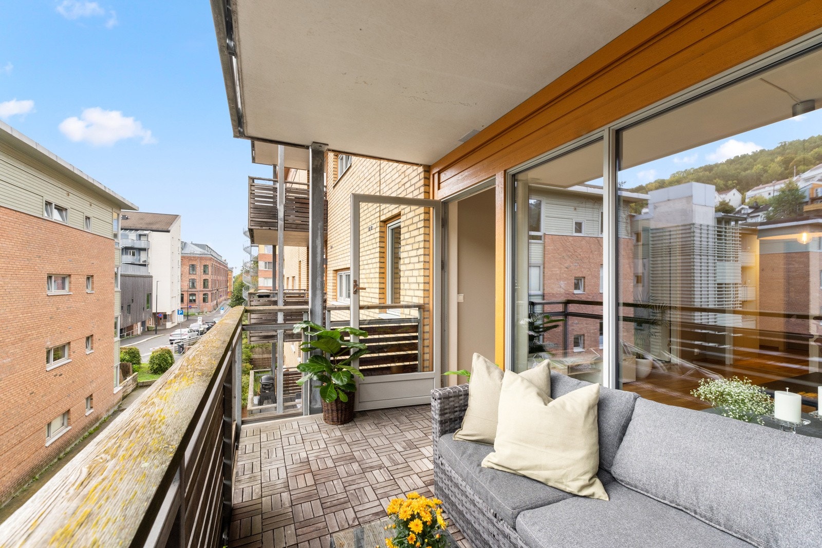 Solen er på plass fra morgenen av og forsvinner omtrent klokken 20.00 på sommerstid Galleribilde