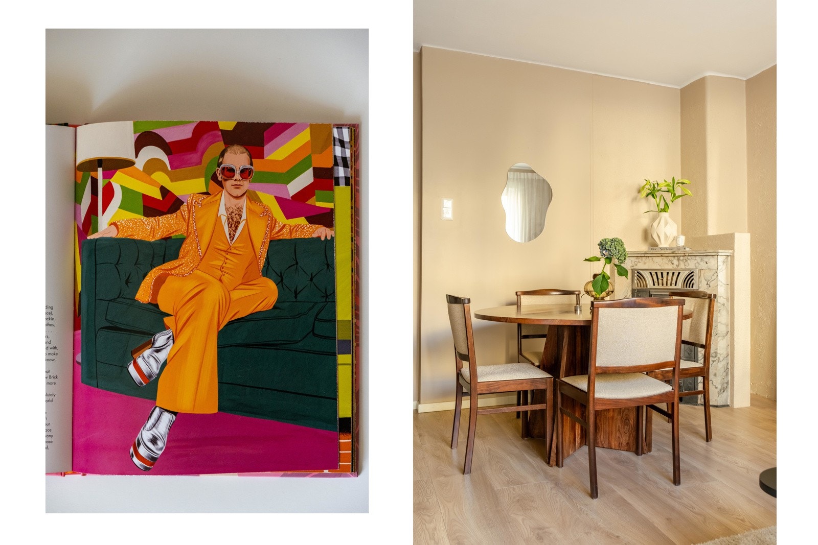 Her inviterer vår oransjekledde kamerat til koselige venne- og familiestunder rundt spisebordet. Galleribilde