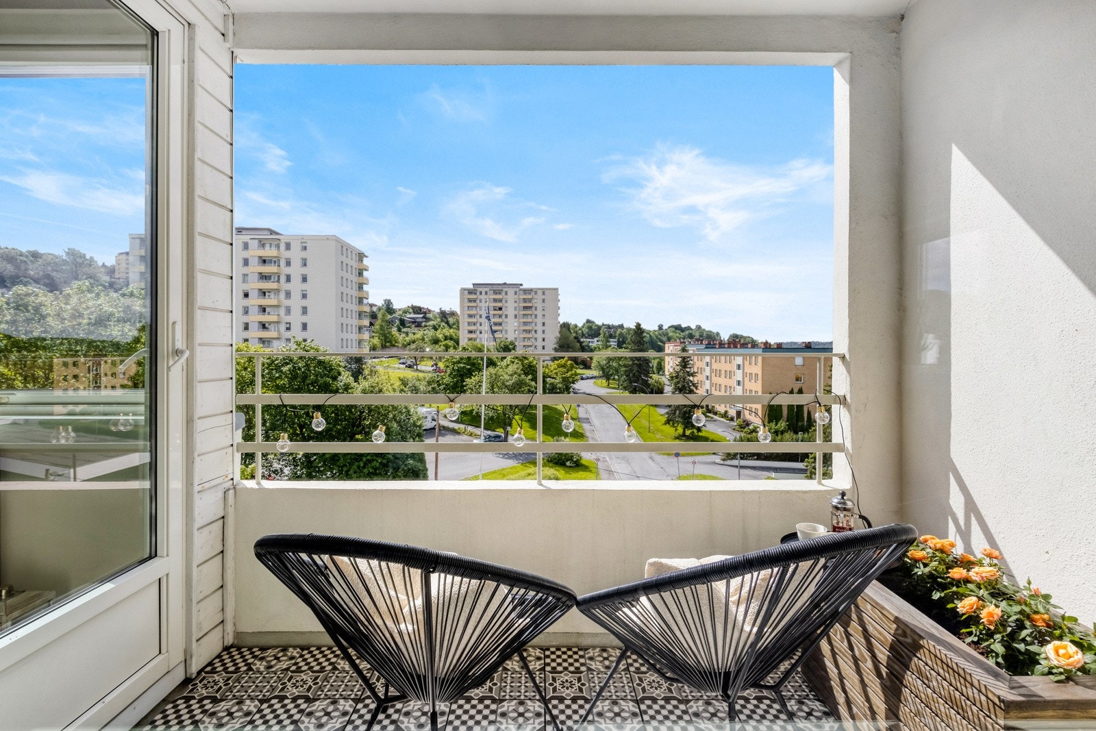 Gode solforhold og plass for møblement Galleribilde