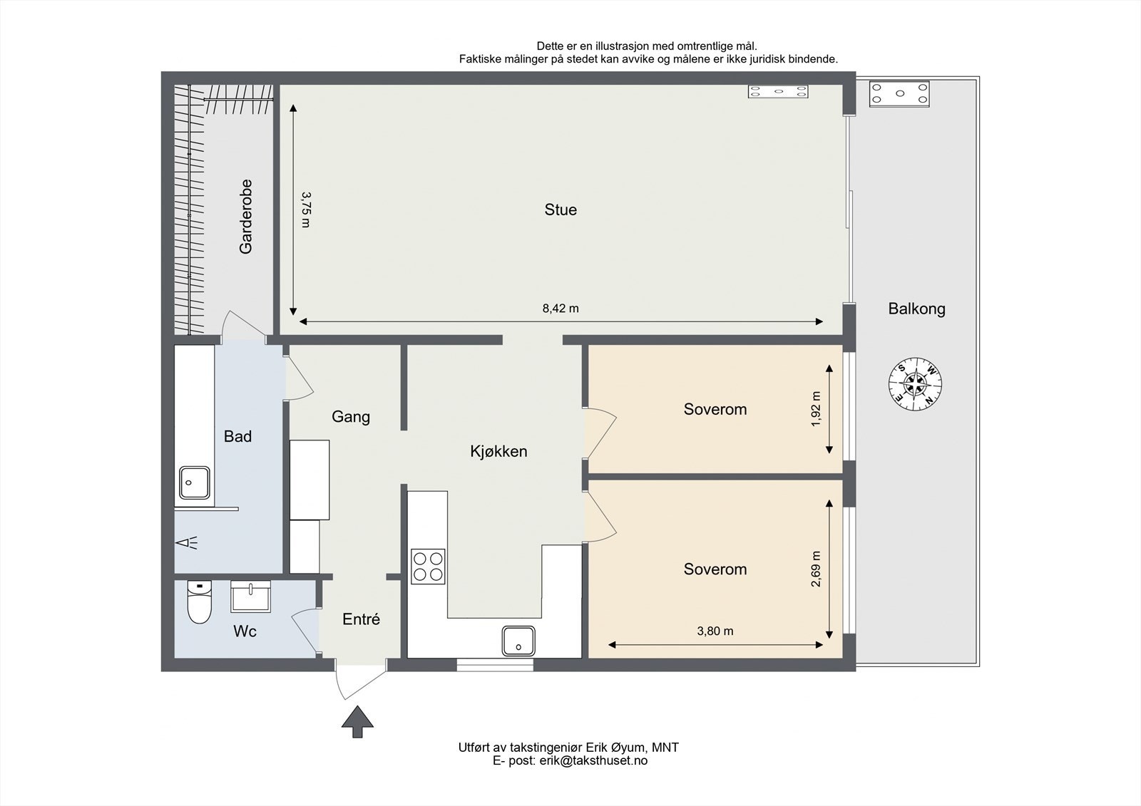 Plantegning. Galleribilde