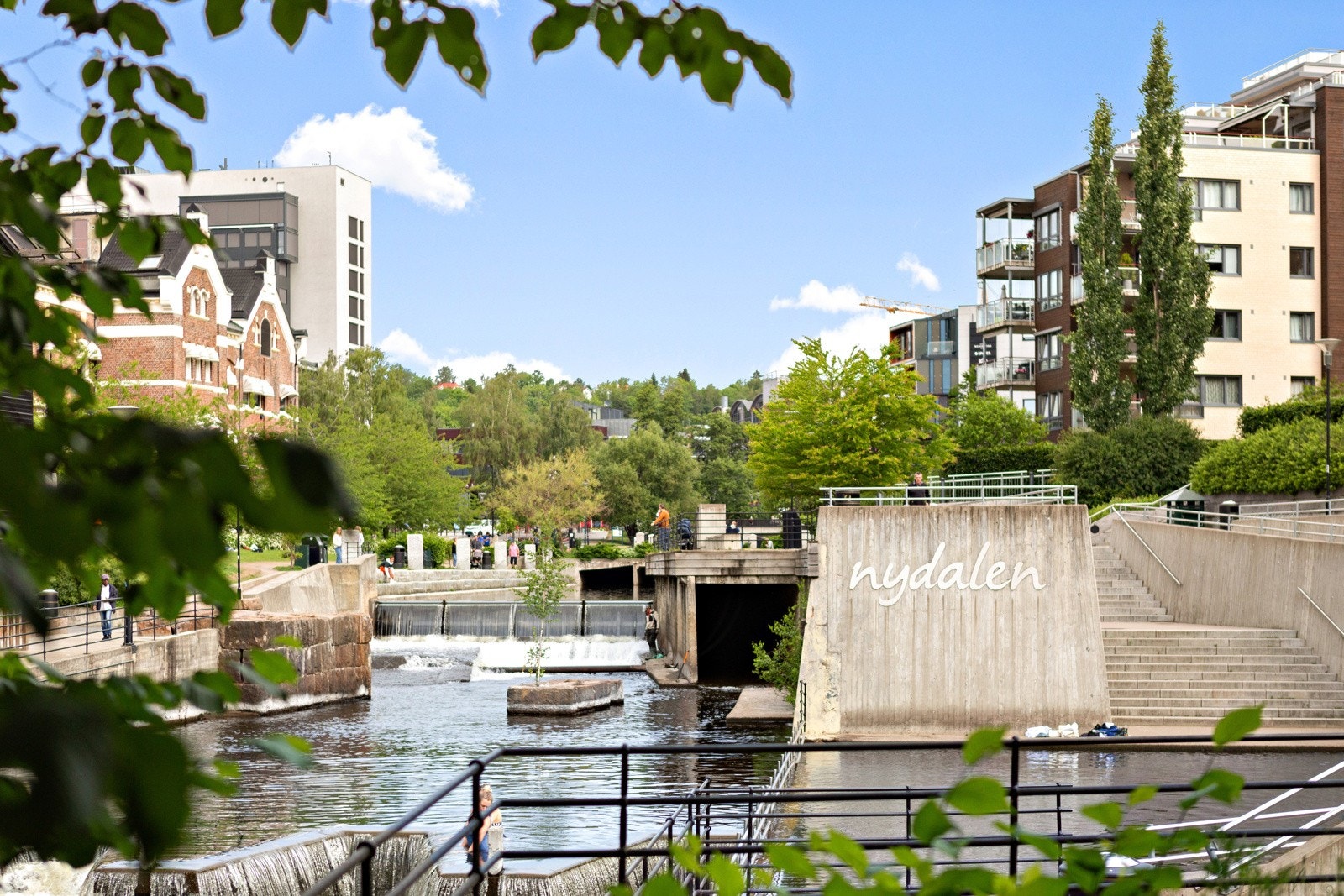 Hyggelige Nydalen ligger kun minutters gange unna leiligheten Galleribilde