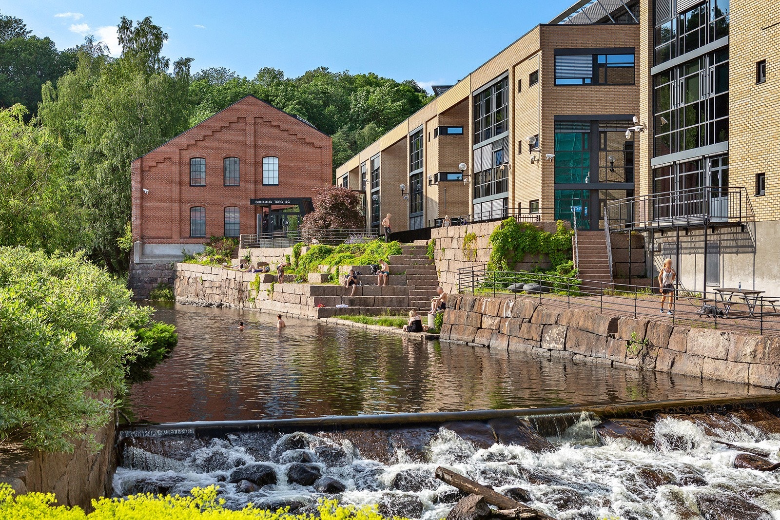 Akerselva er nærmeste nabo og byr på flotte turmuligheter Galleribilde
