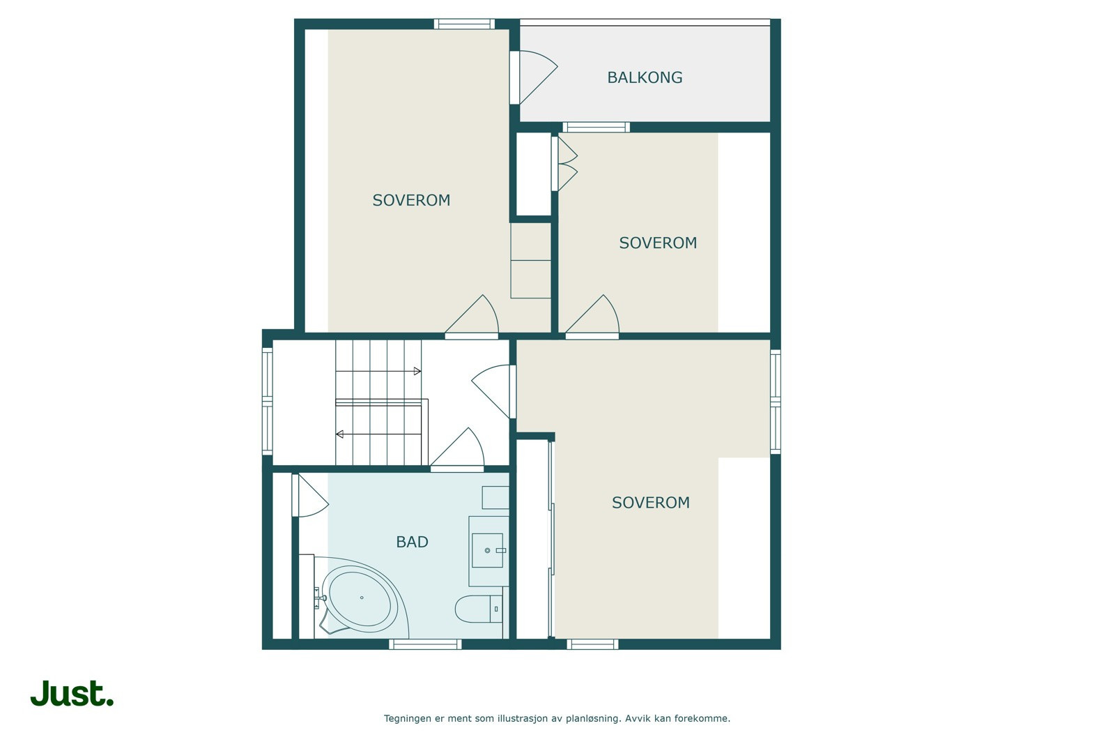 Planskisse. 2 plan