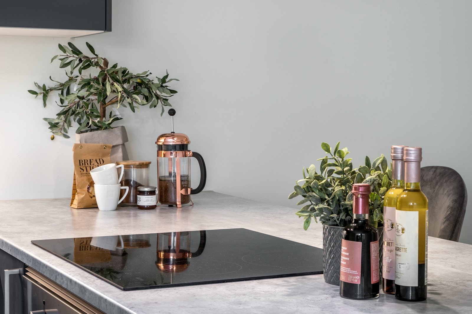 Detaljbilde kjøkken. Galleribilde