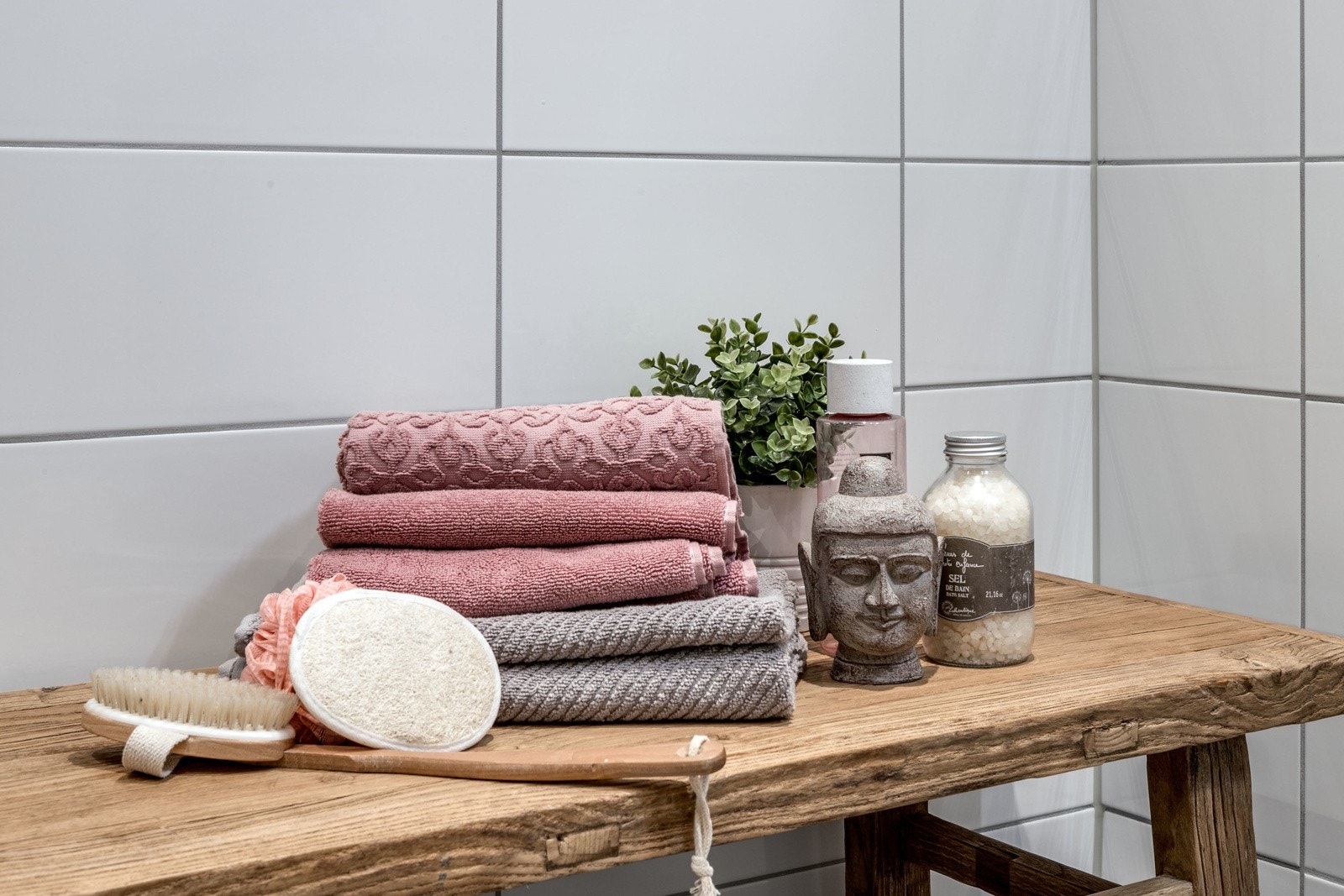 Detaljbilde baderom. Galleribilde