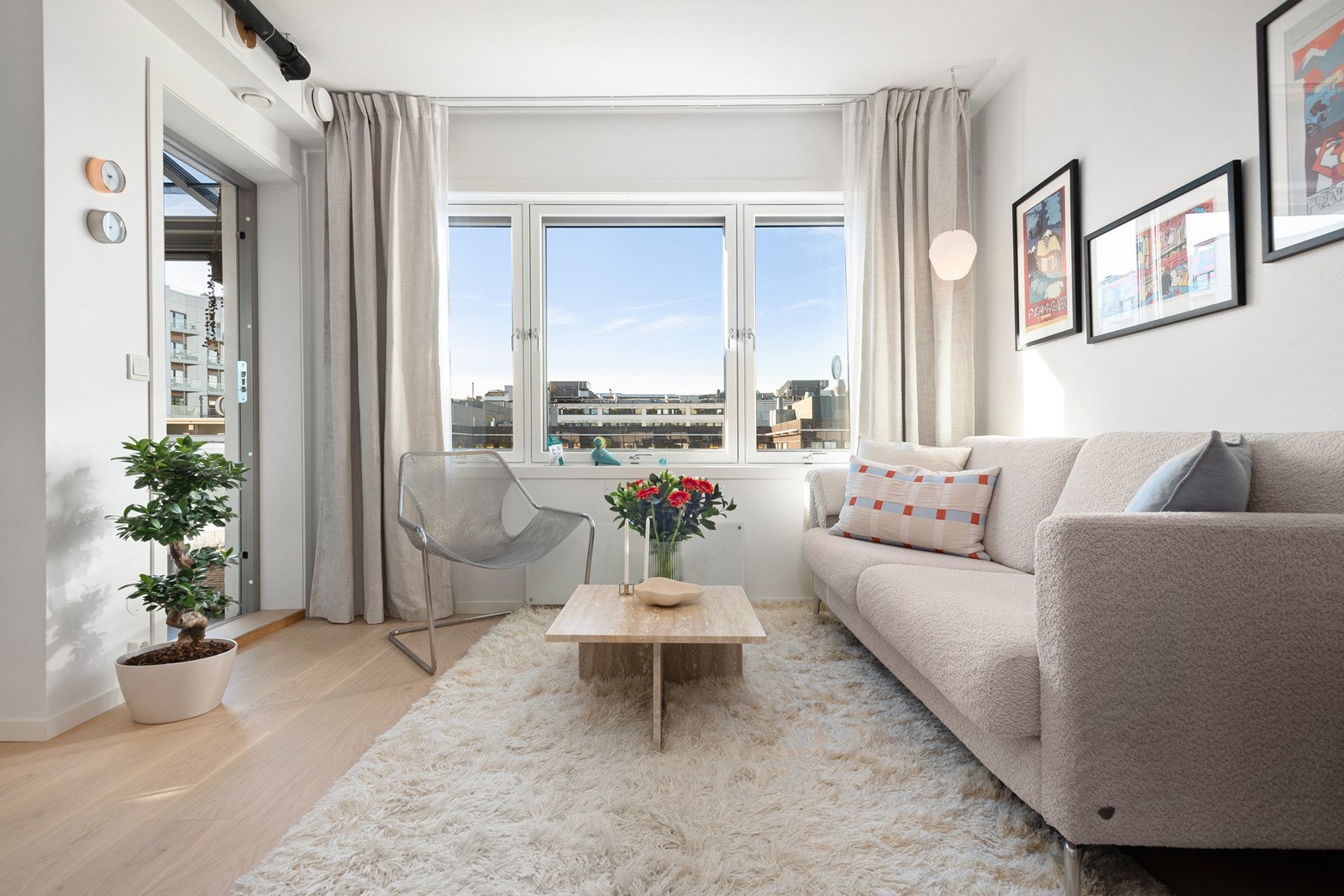 Nye gulv (enstavs eikeparkett) i 2024 Galleribilde