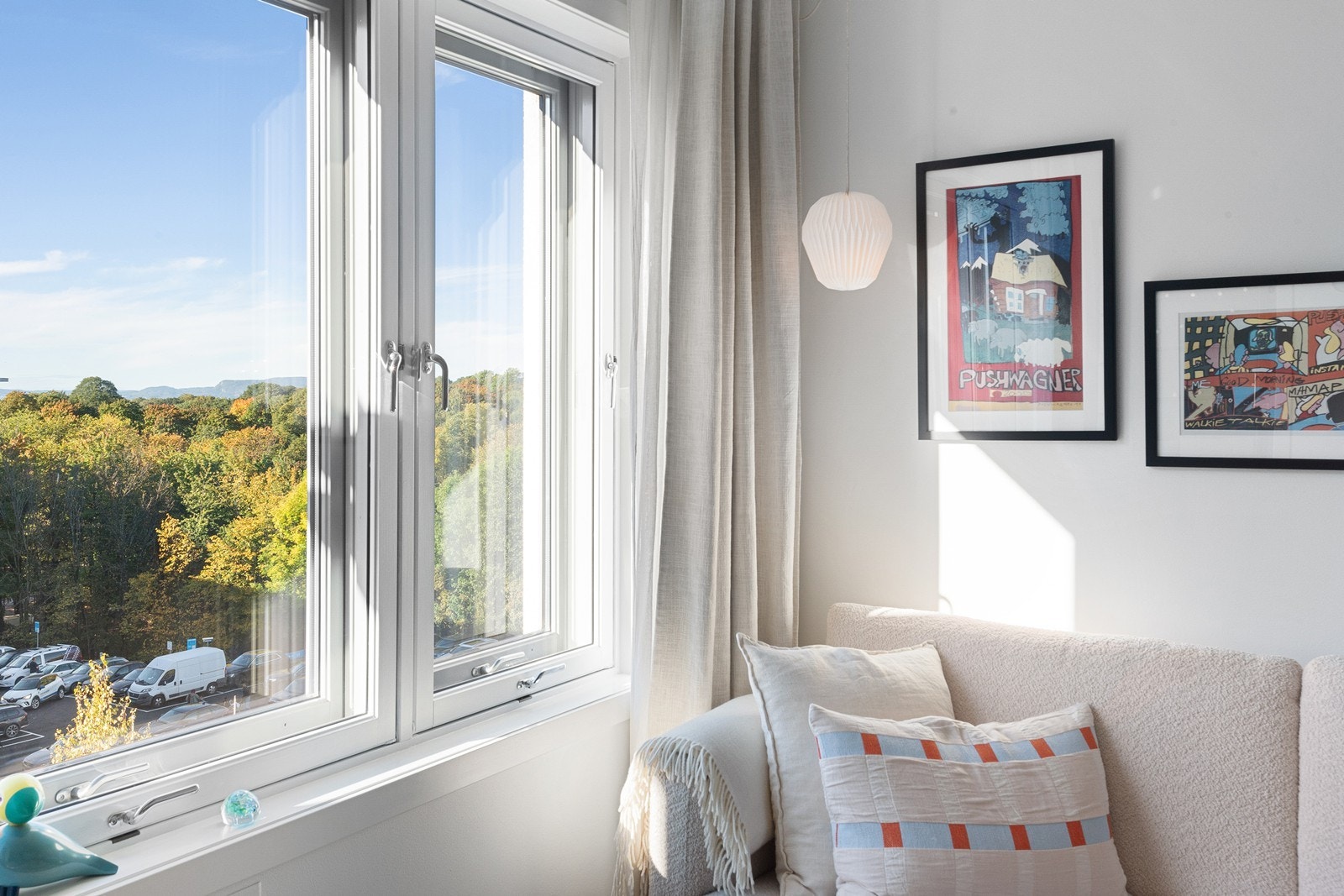 Utsikt fra stue Galleribilde