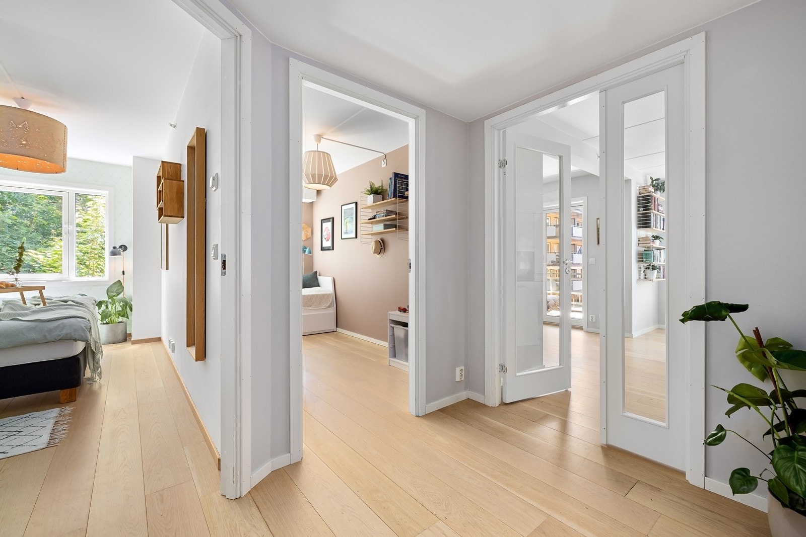 Gang mot soverom Galleribilde