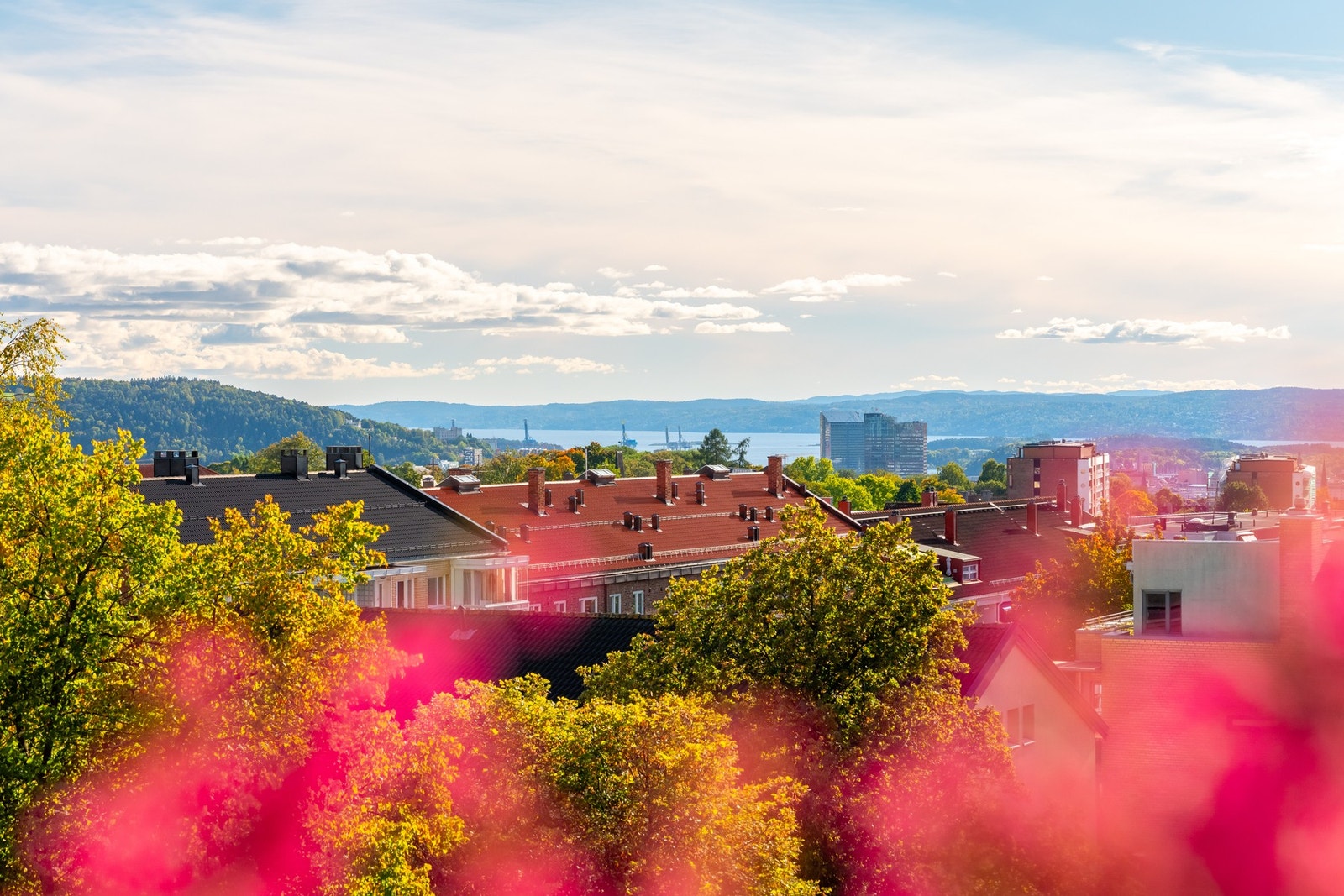 Upåklagelig utsikt fra leiligheten! Galleribilde