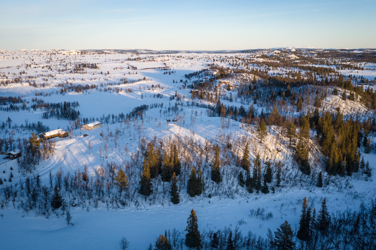 Området – vinter Galleribilde
