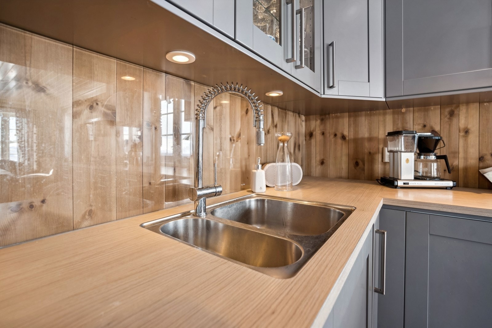 De sier det ligger i detaljene, det stemmer på denne hytta Galleribilde