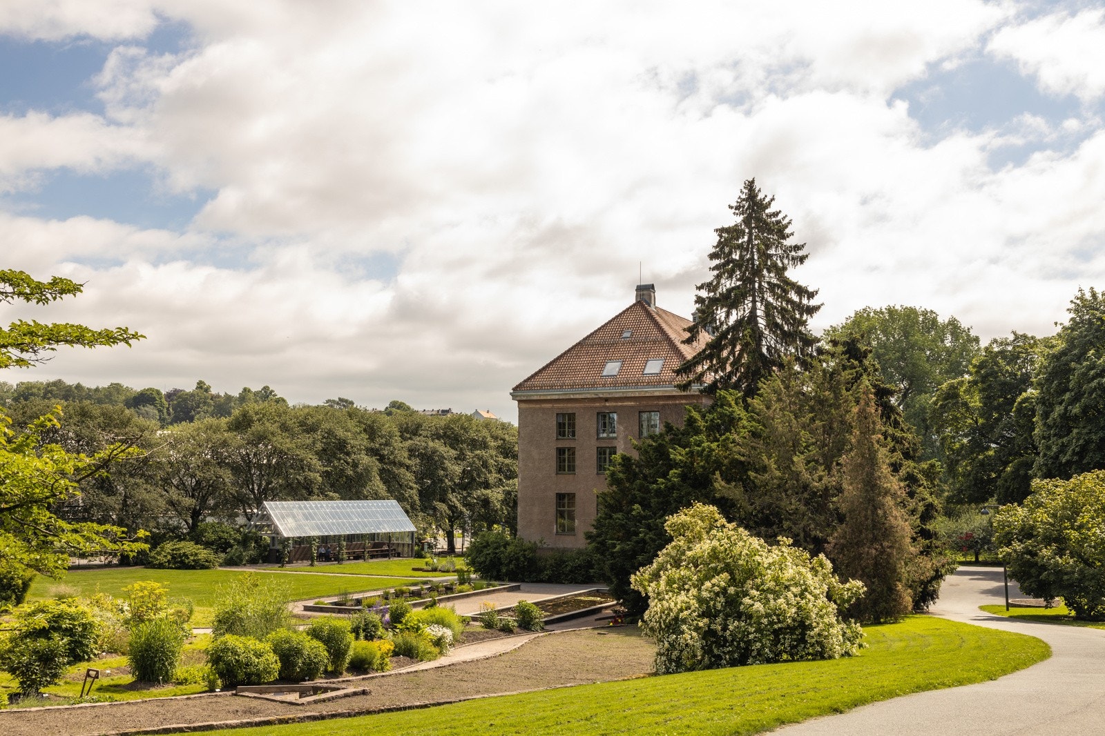 Botanisk Hage. Galleribilde