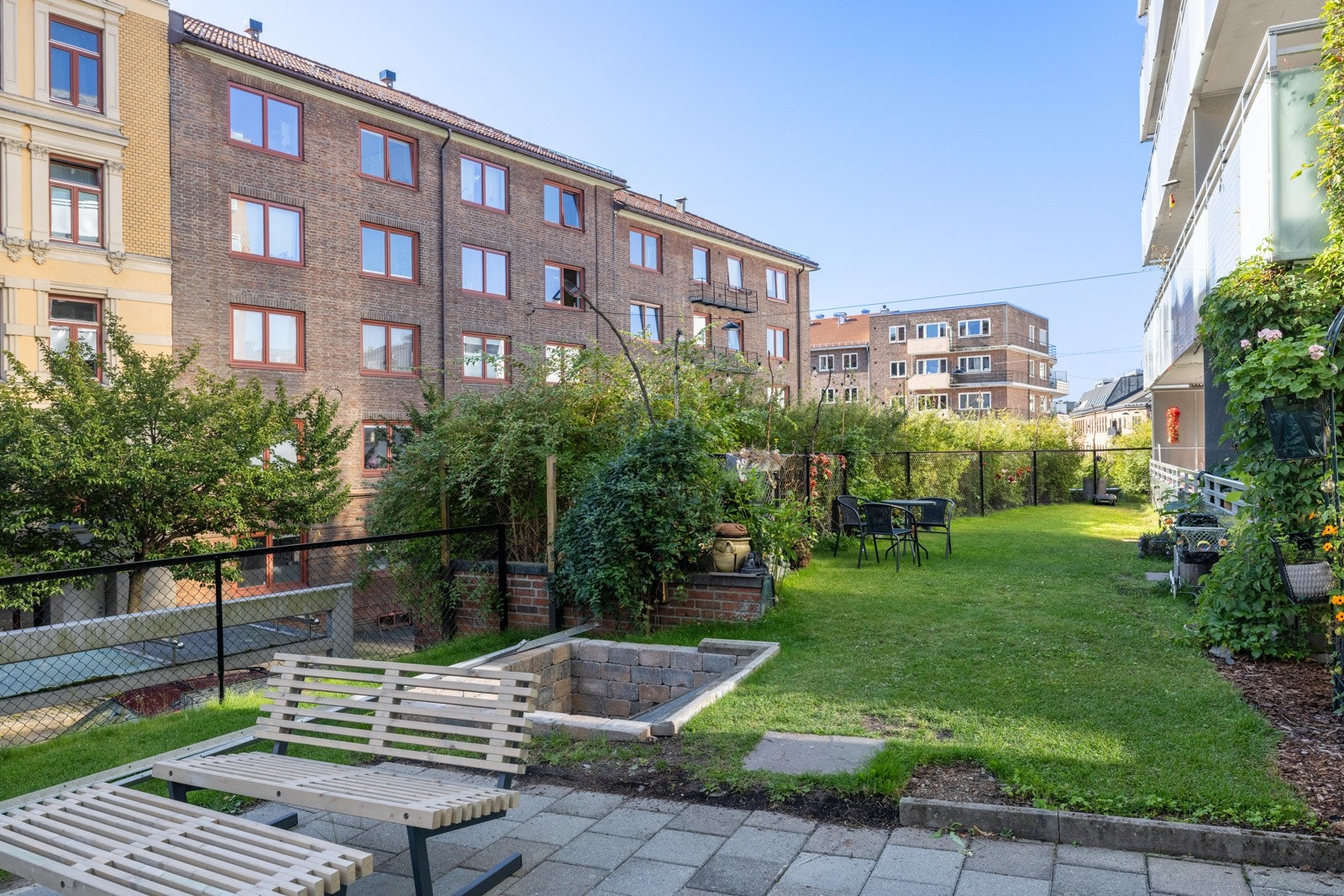 Fine grøntområder. Galleribilde