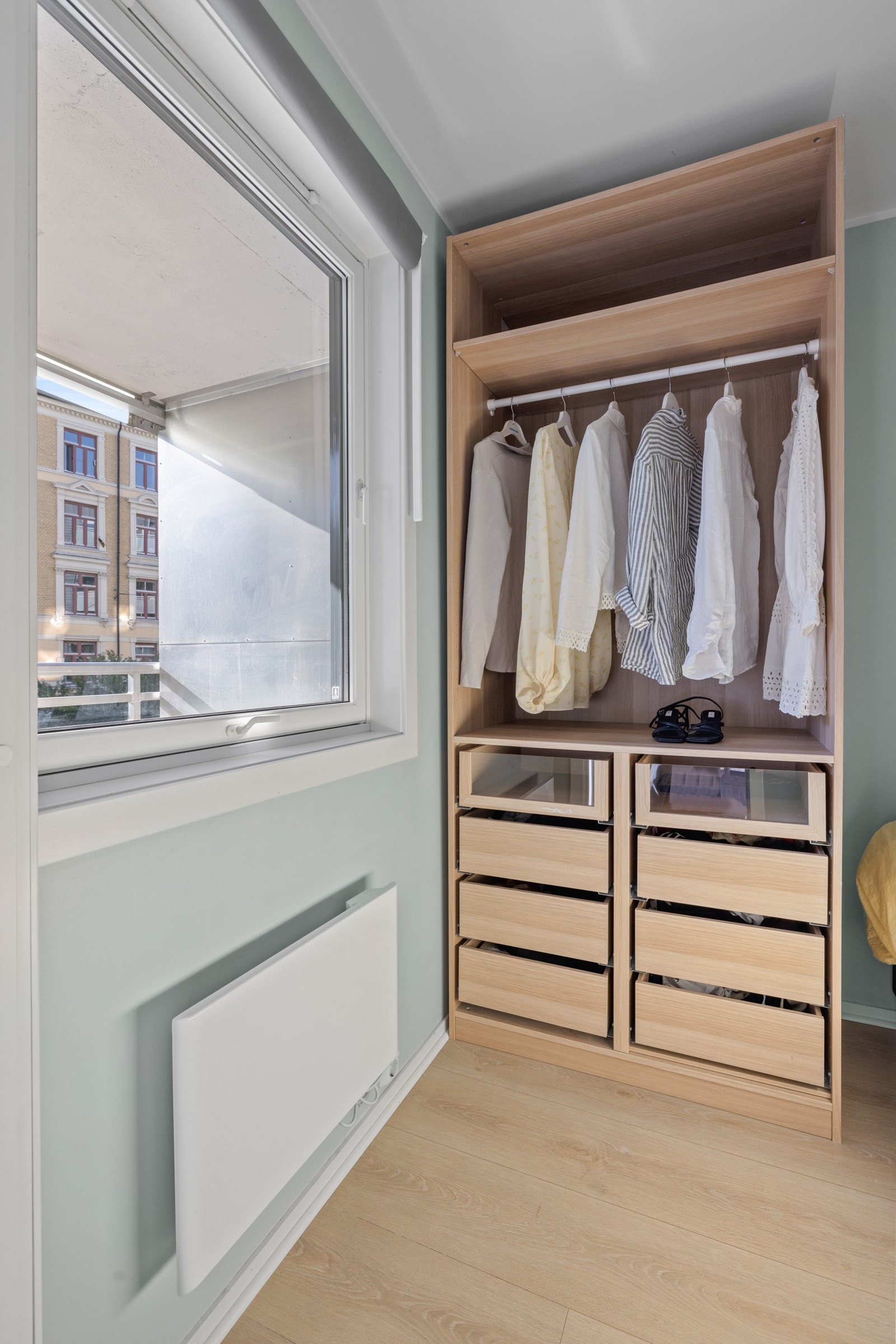 Oppvarming fra elektriske panelovner. Galleribilde