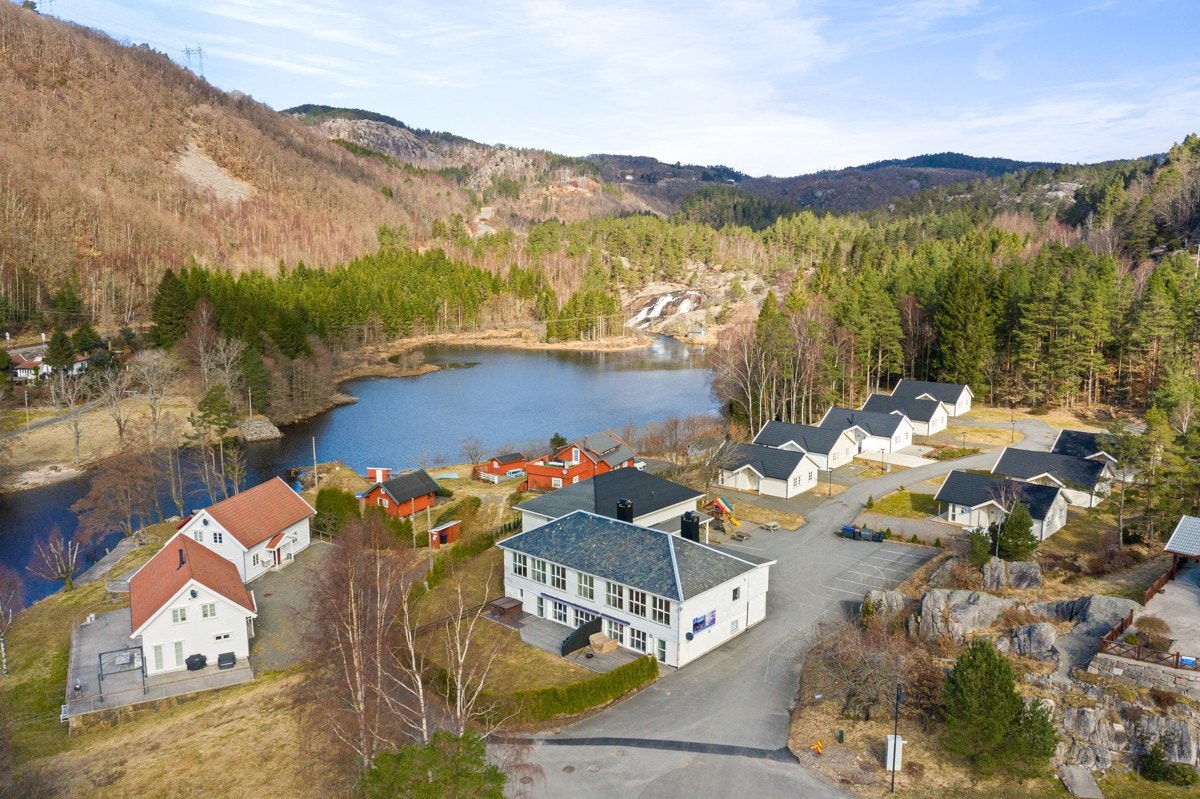 Her er det flott natur så langt øye kan se. Galleribilde