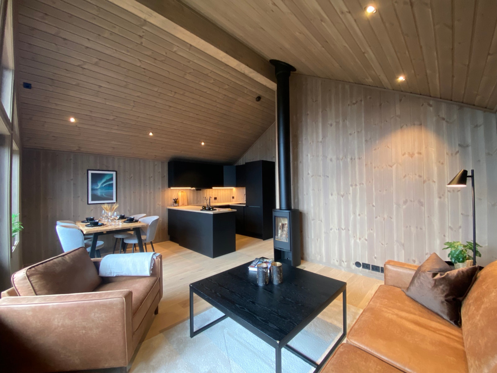 Stue - kjøkken Galleribilde